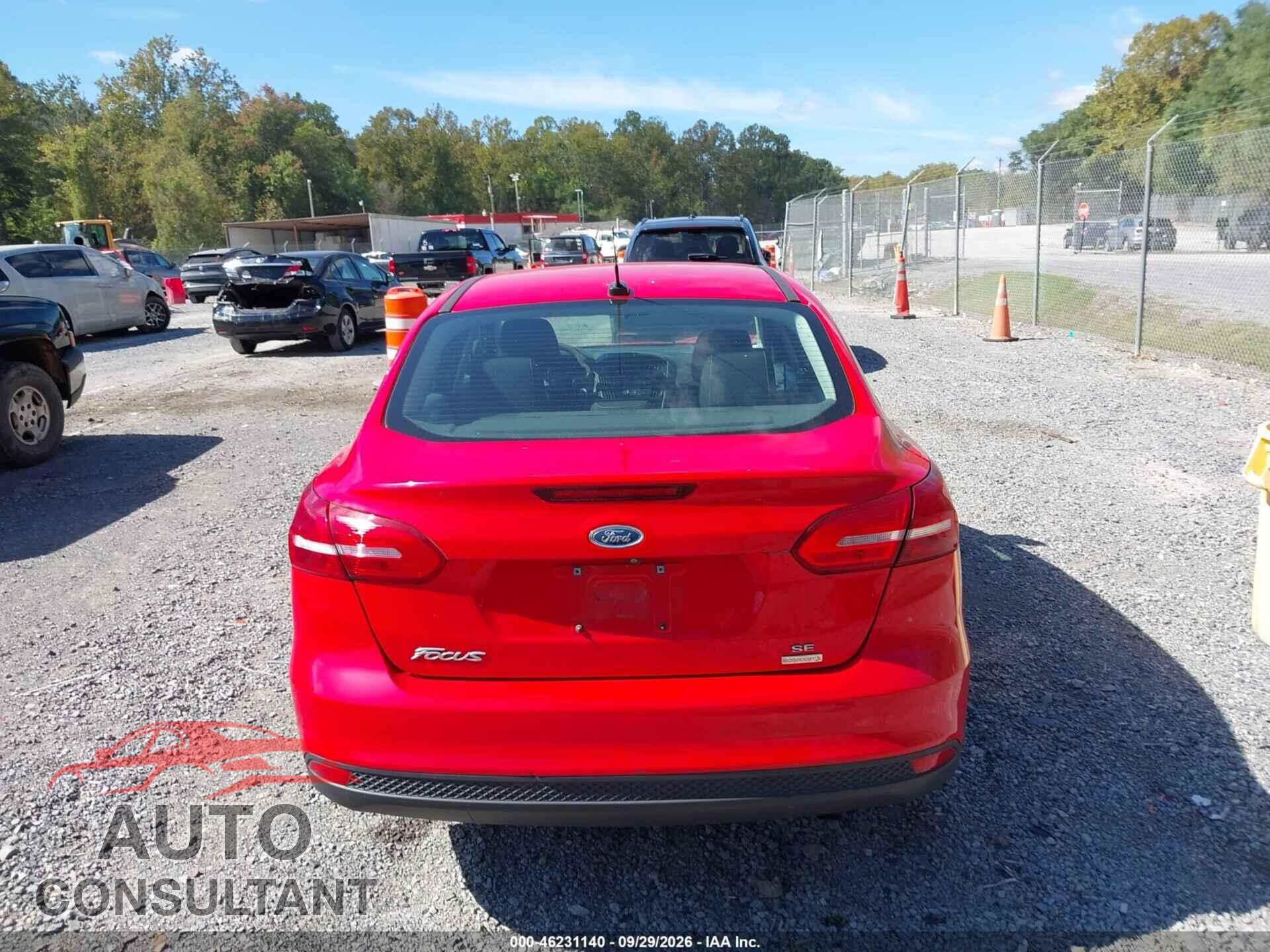 FORD FOCUS 2017 - 1FADP3FE6HL202844