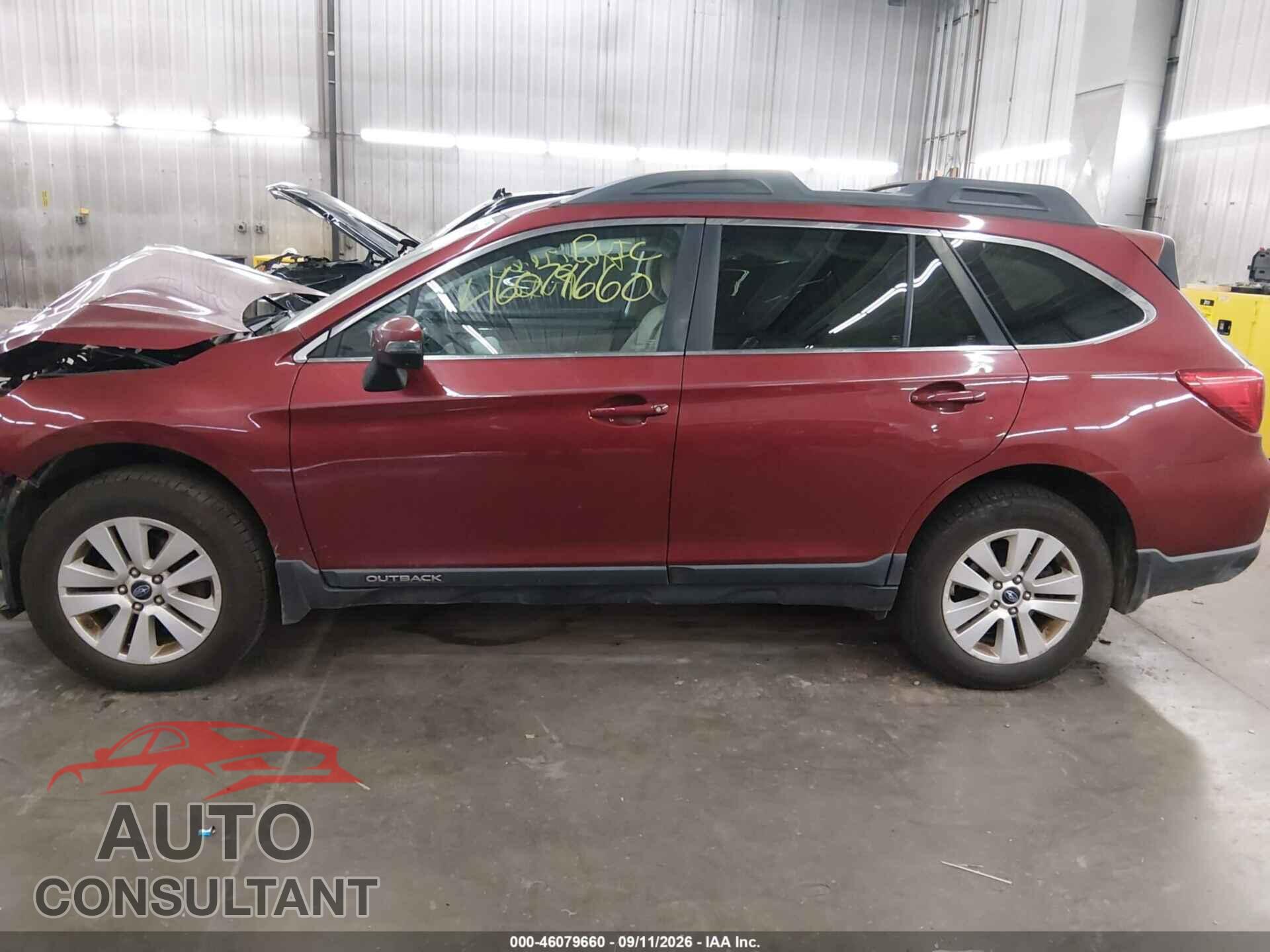 SUBARU OUTBACK 2016 - 4S4BSBFC8G3243219