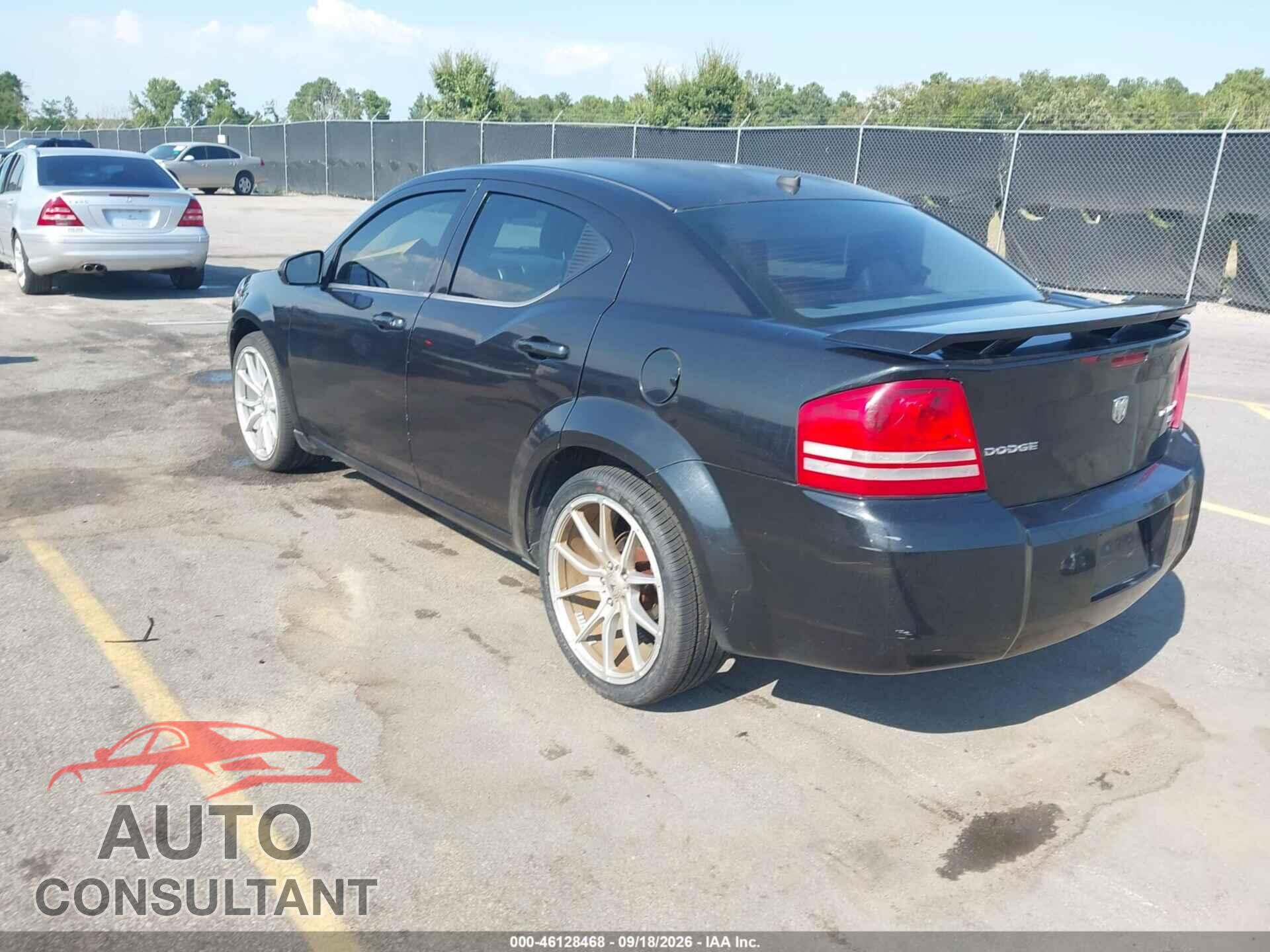 DODGE AVENGER 2010 - 1B3CC5FB5AN229077