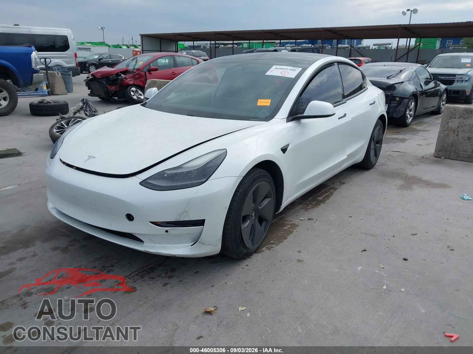 TESLA MODEL 3 2021 - 5YJ3E1EB0MF869574