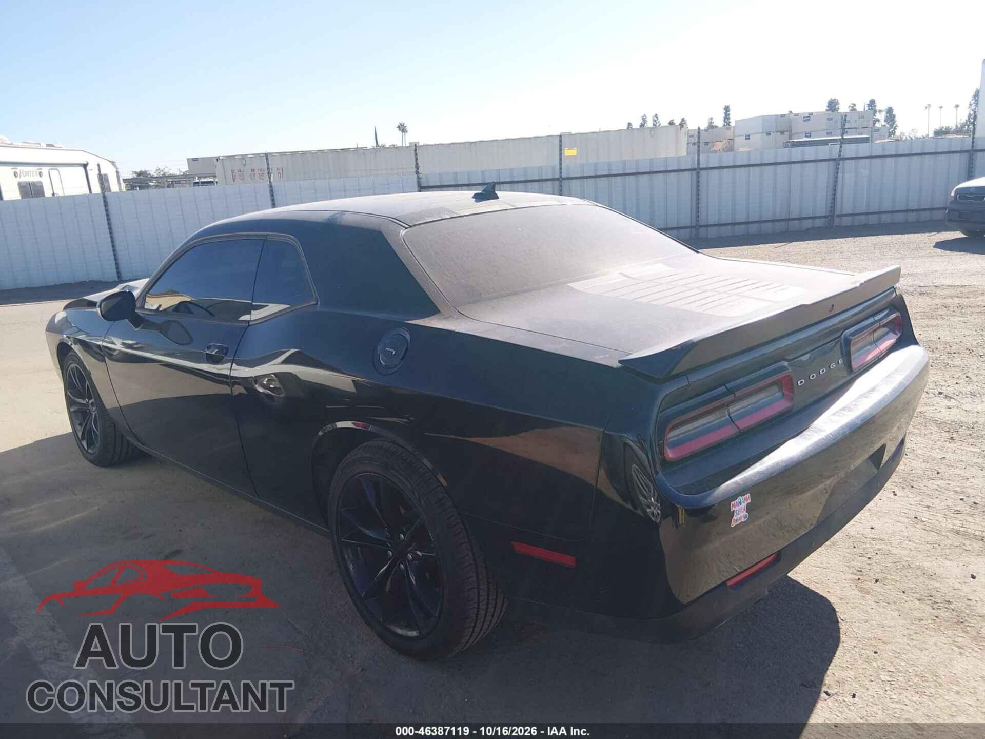 DODGE CHALLENGER 2016 - 2C3CDZAG4GH168512