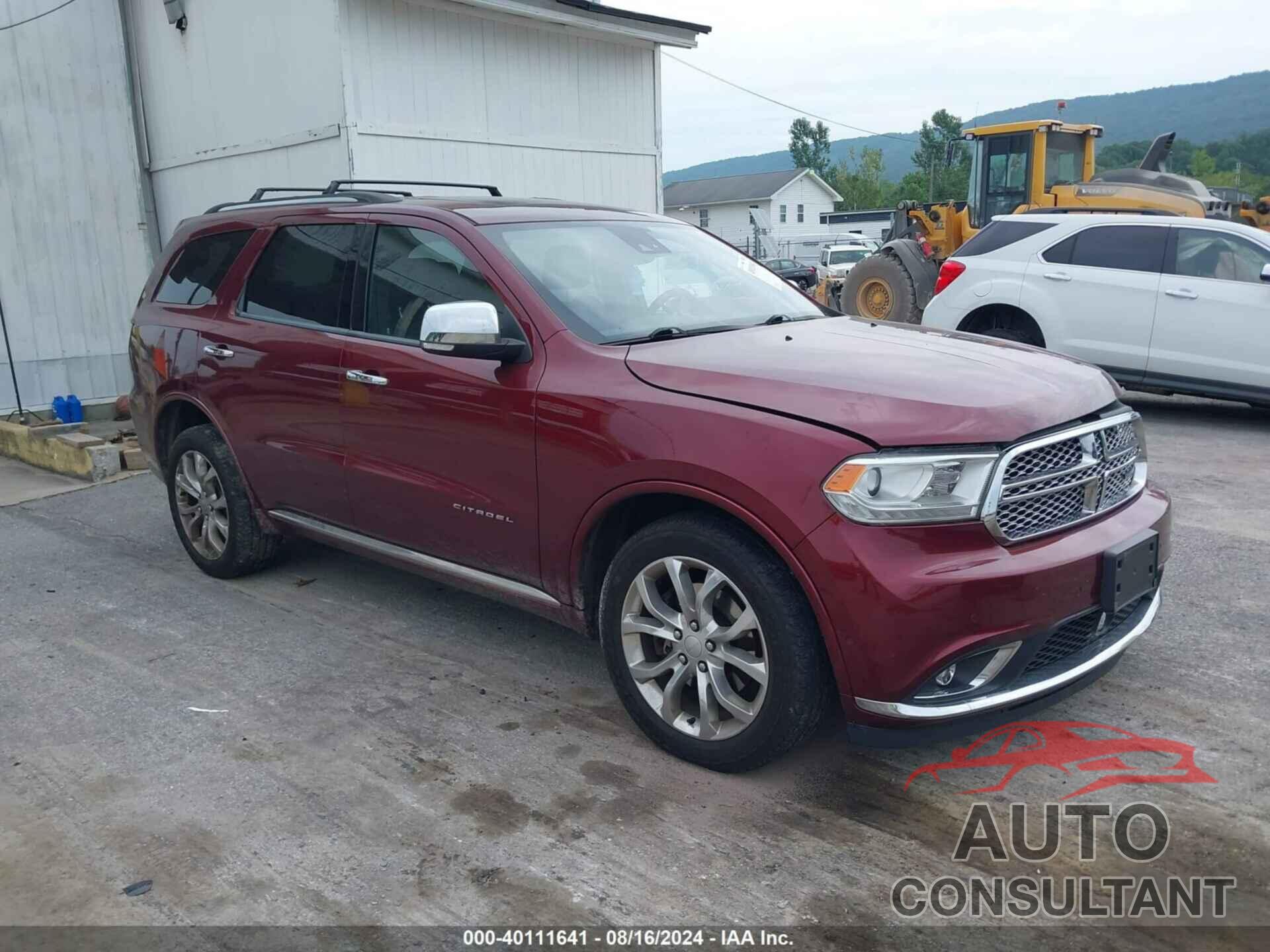 DODGE DURANGO 2018 - 1C4RDJEG2JC315647