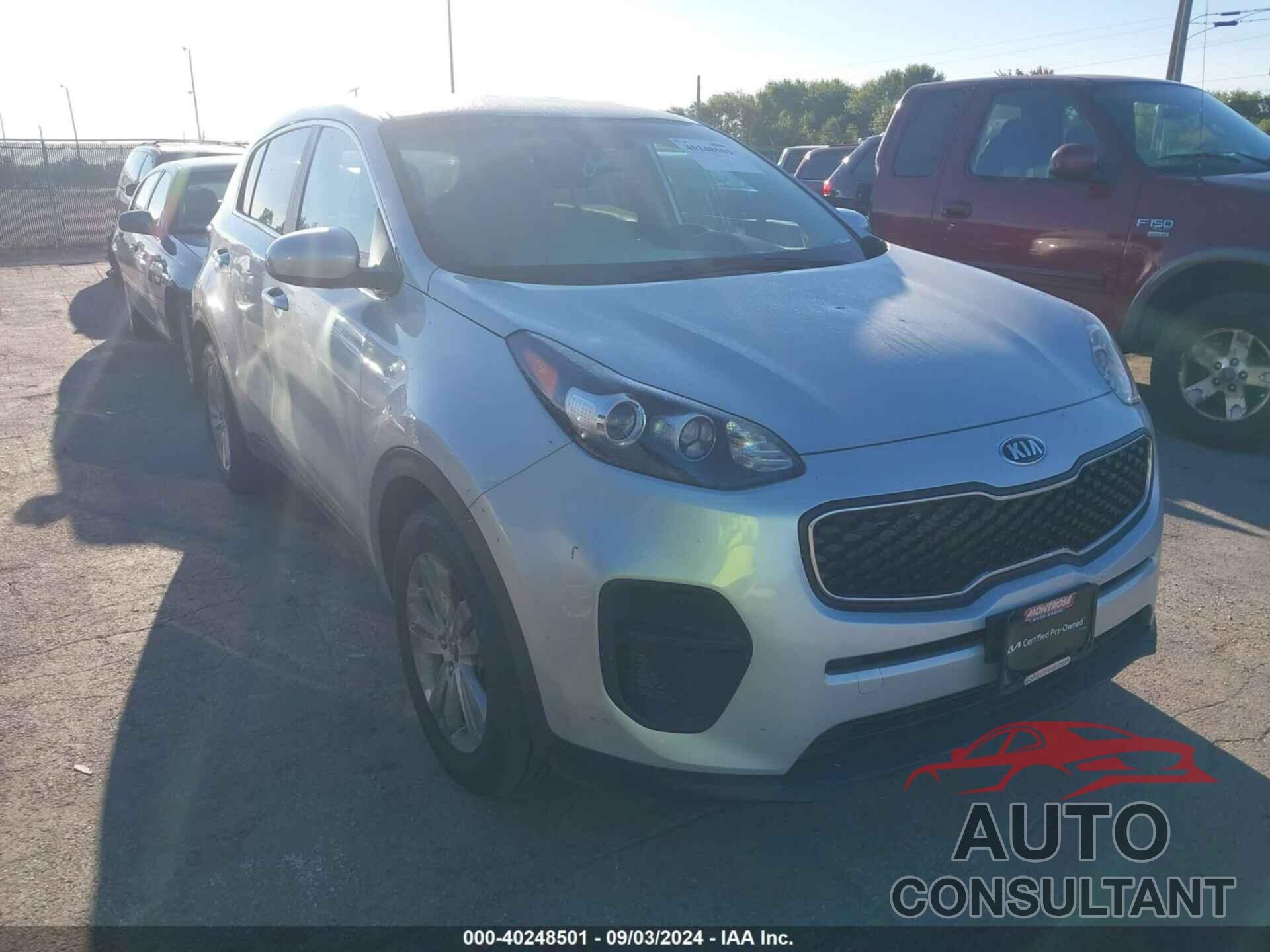 KIA SPORTAGE 2019 - KNDPM3AC0K7570443