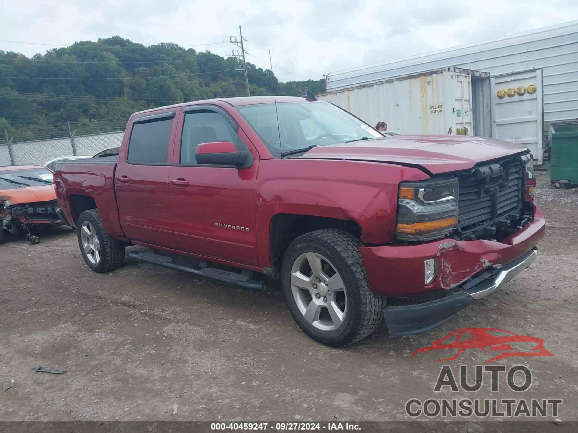 CHEVROLET SILVERADO 1500 2018 - 3GCUKREC2JG507000