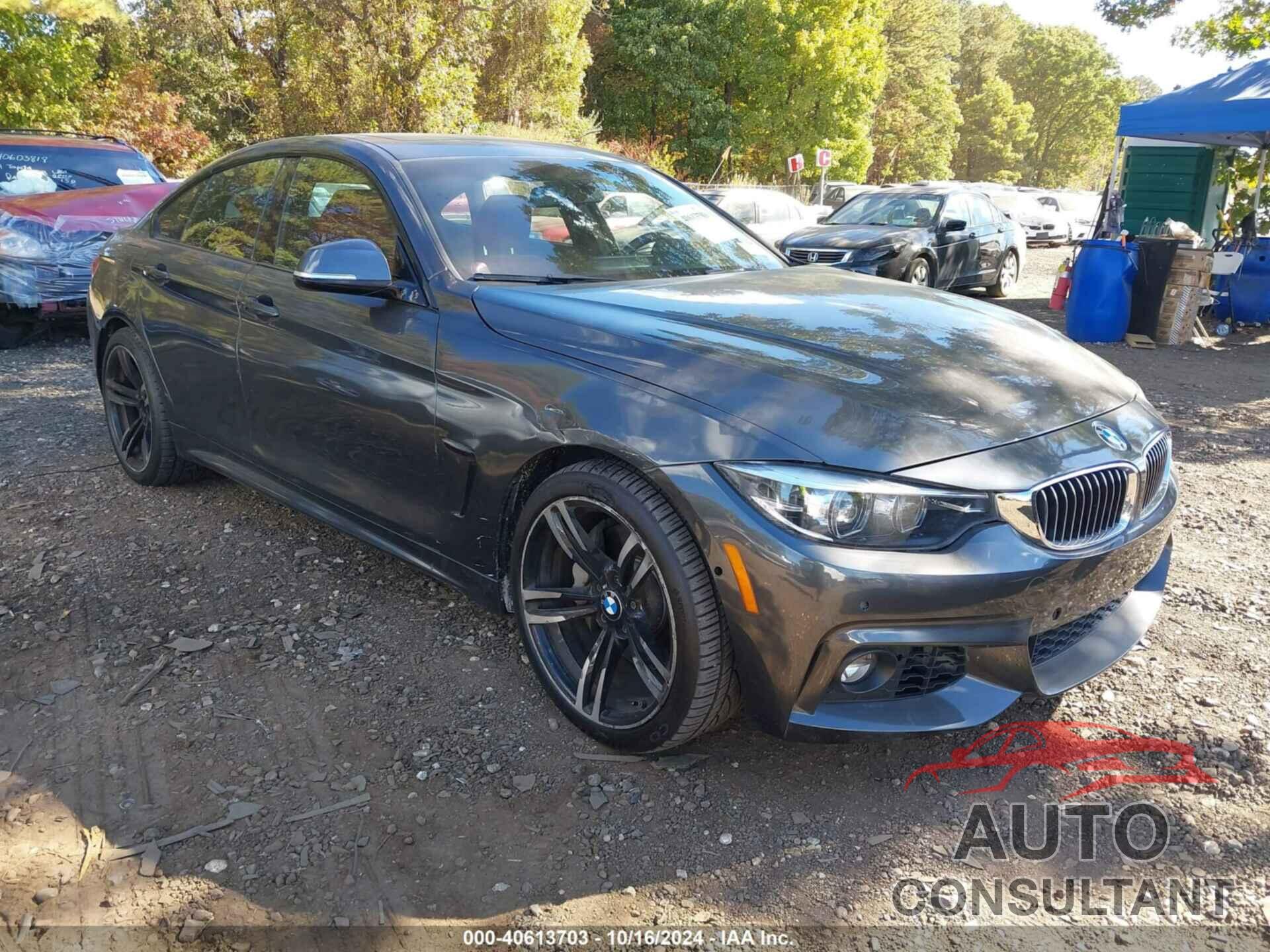 BMW 440I GRAN COUPE 2019 - WBA4J7C52KBM75345
