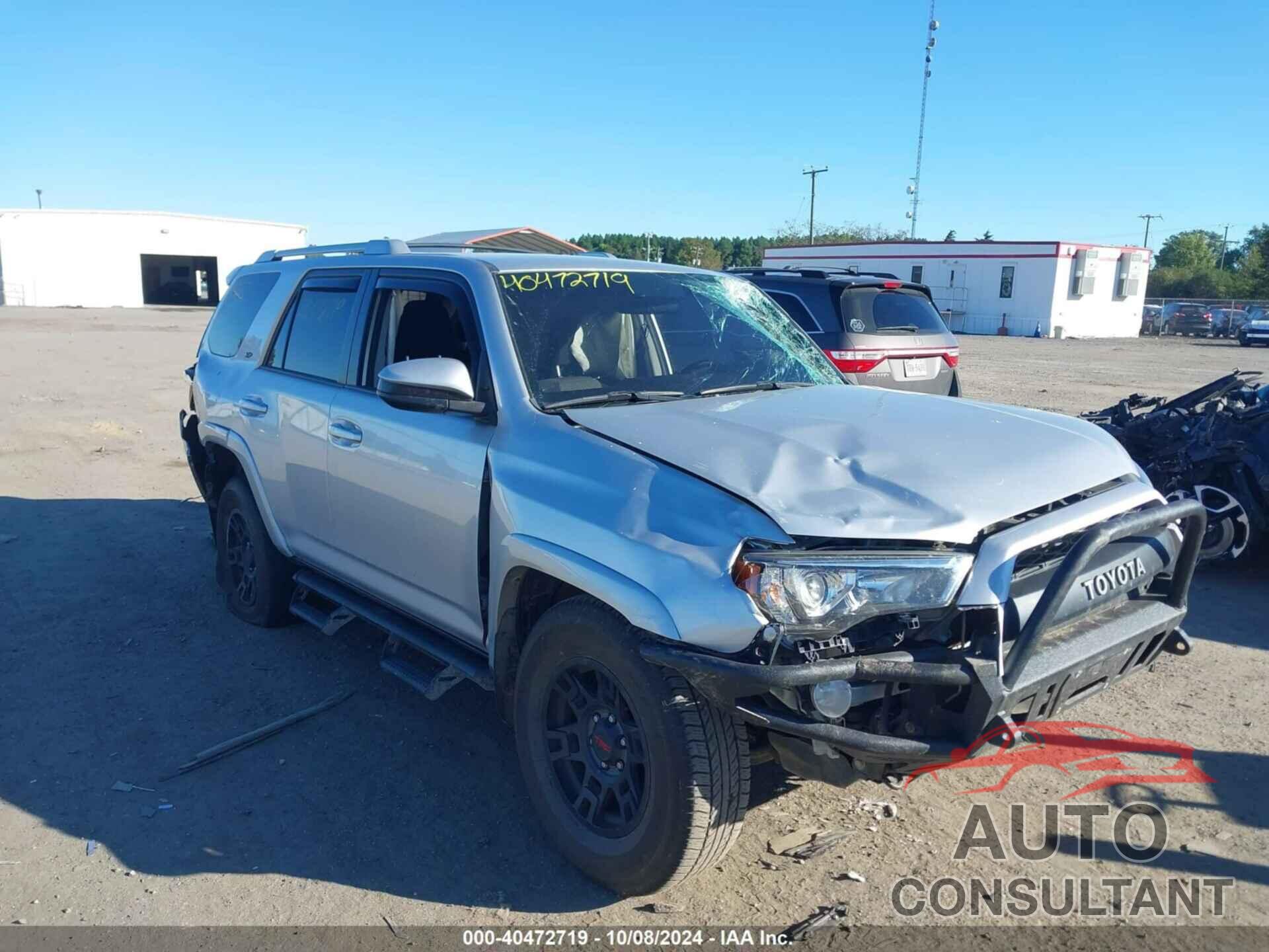 TOYOTA 4RUNNER 2017 - JTEZU5JR8H5160983