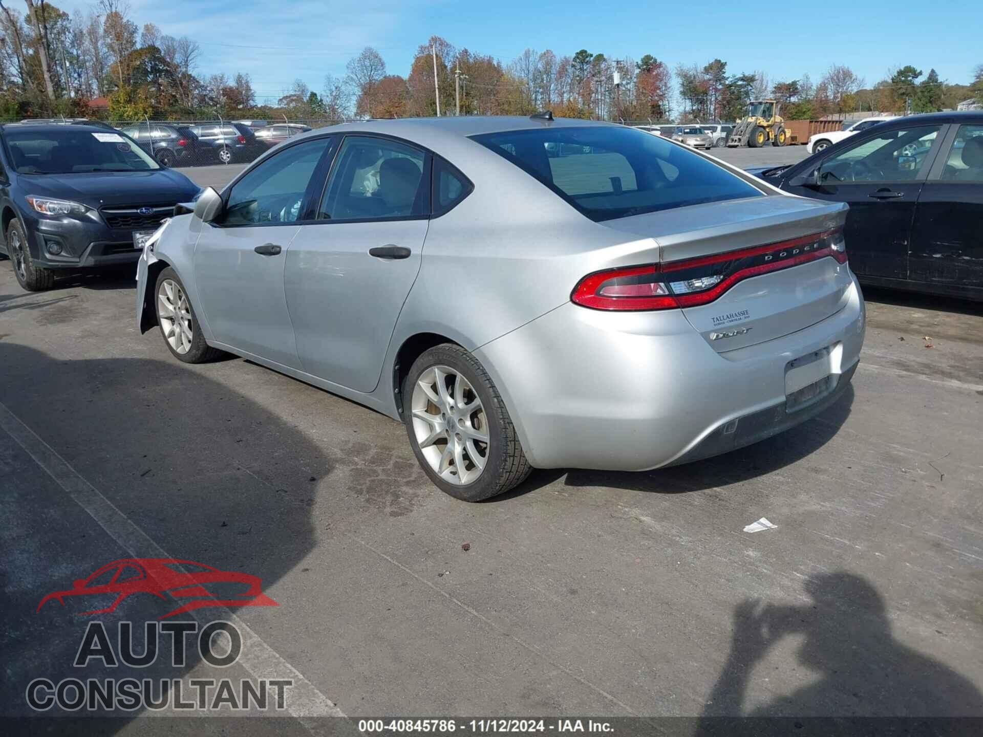 DODGE DART 2013 - 1C3CDFAA5DD175200