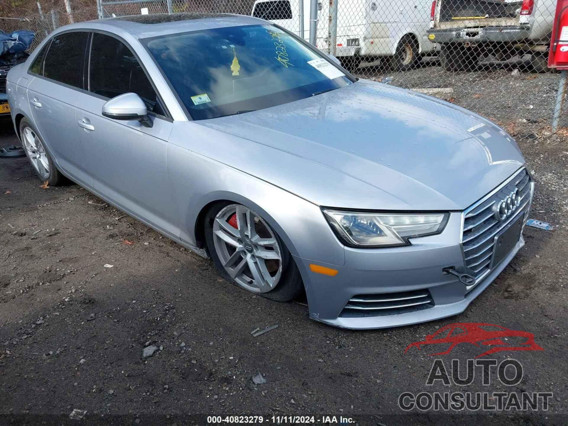 AUDI A4 2017 - WAUANAF45HN030757