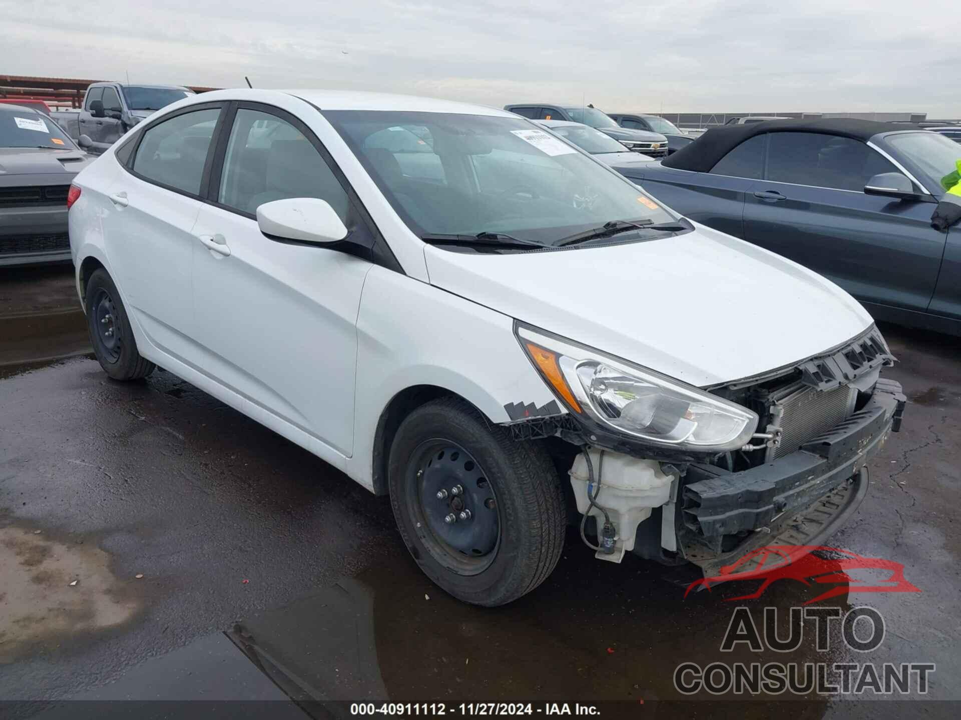 HYUNDAI ACCENT 2017 - KMHCT4AE8HU313657