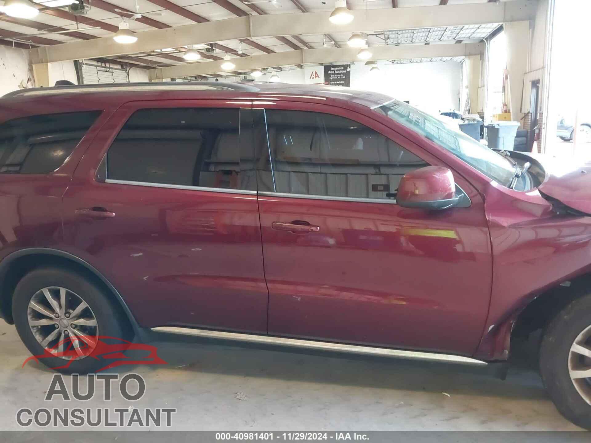 DODGE DURANGO 2017 - 1C4RDJAG7HC958060
