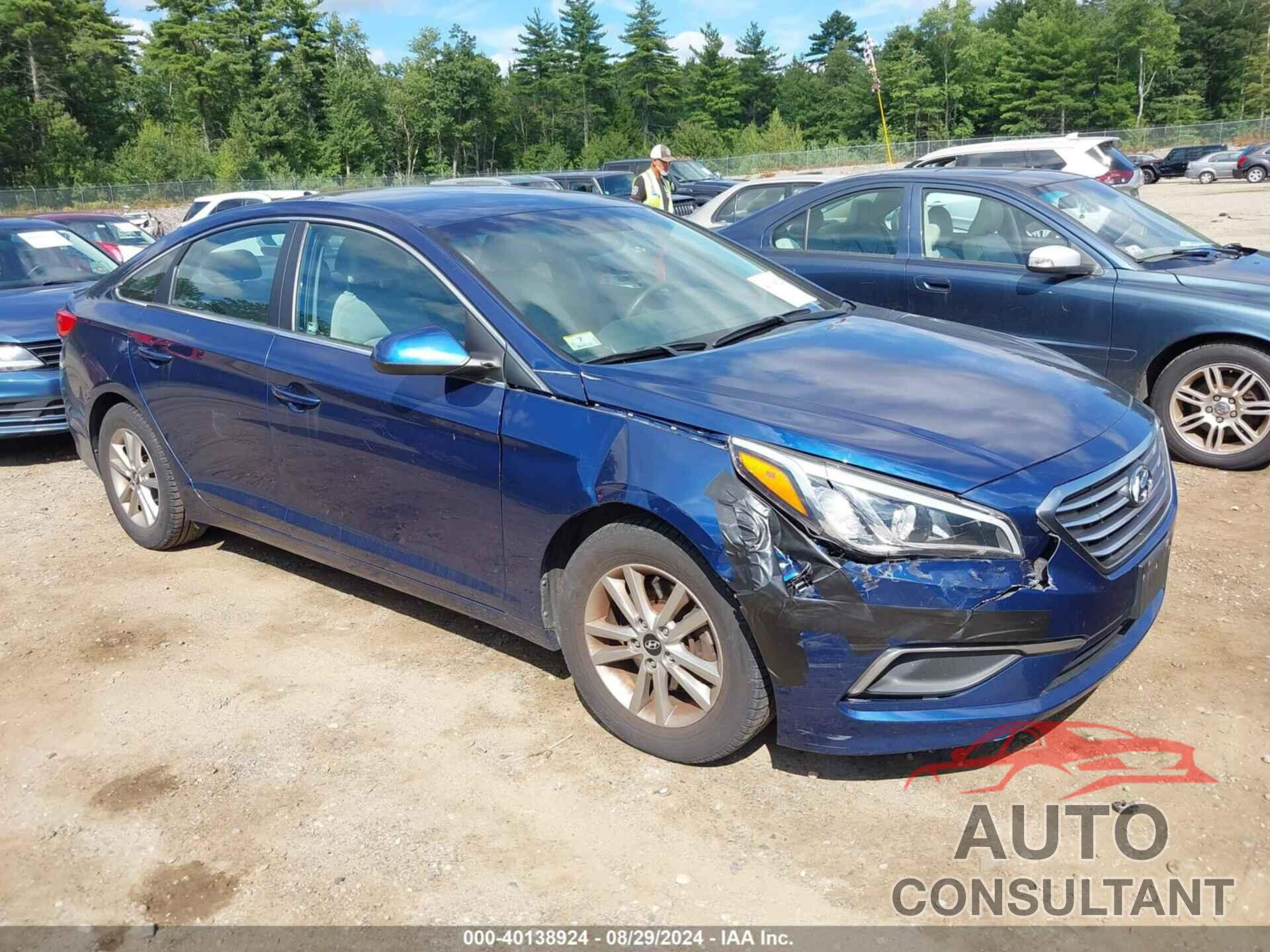 HYUNDAI SONATA 2017 - 5NPE24AF9HH452702