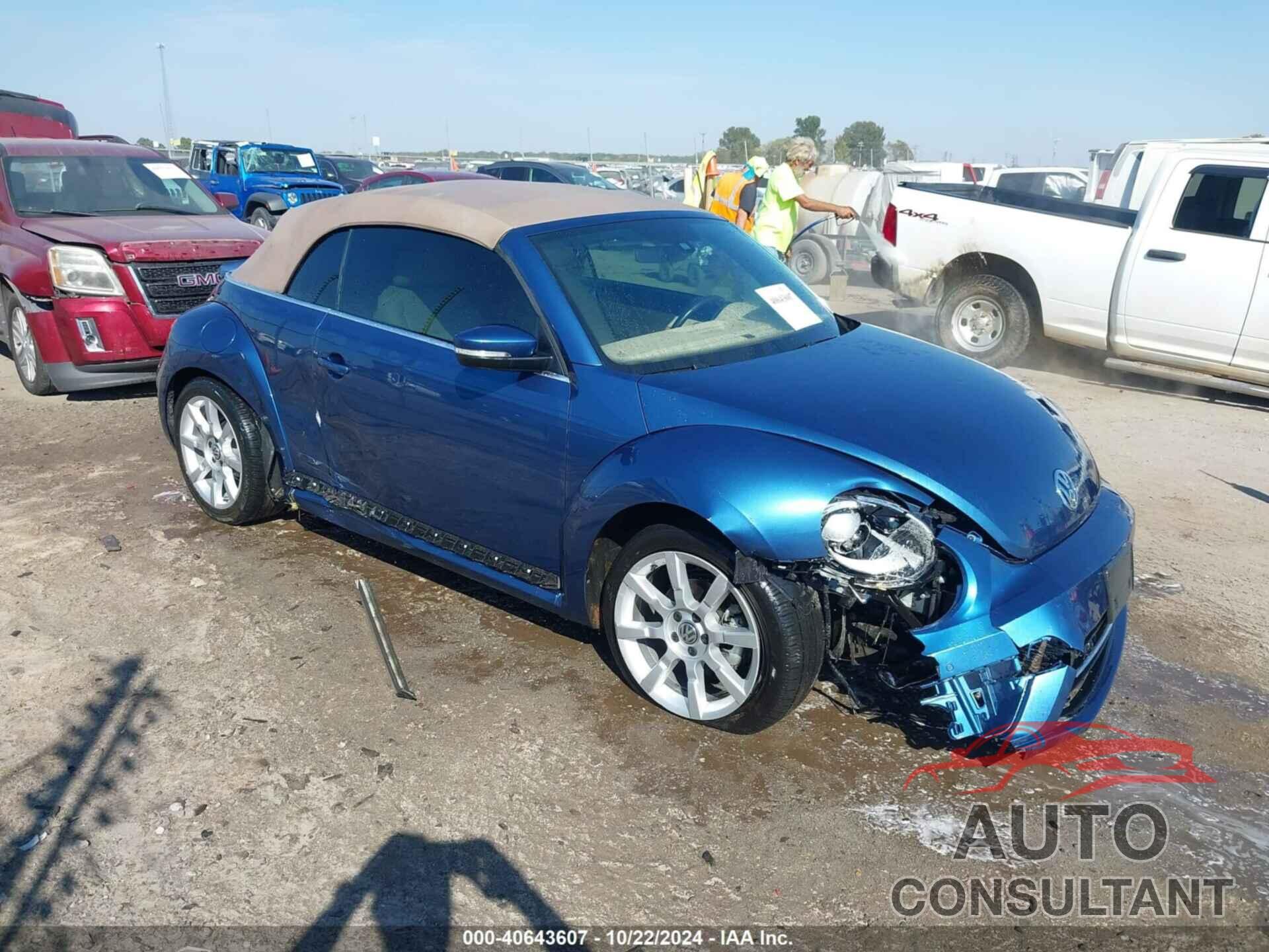 VOLKSWAGEN BEETLE 2019 - 3VW5DAAT4KM512222