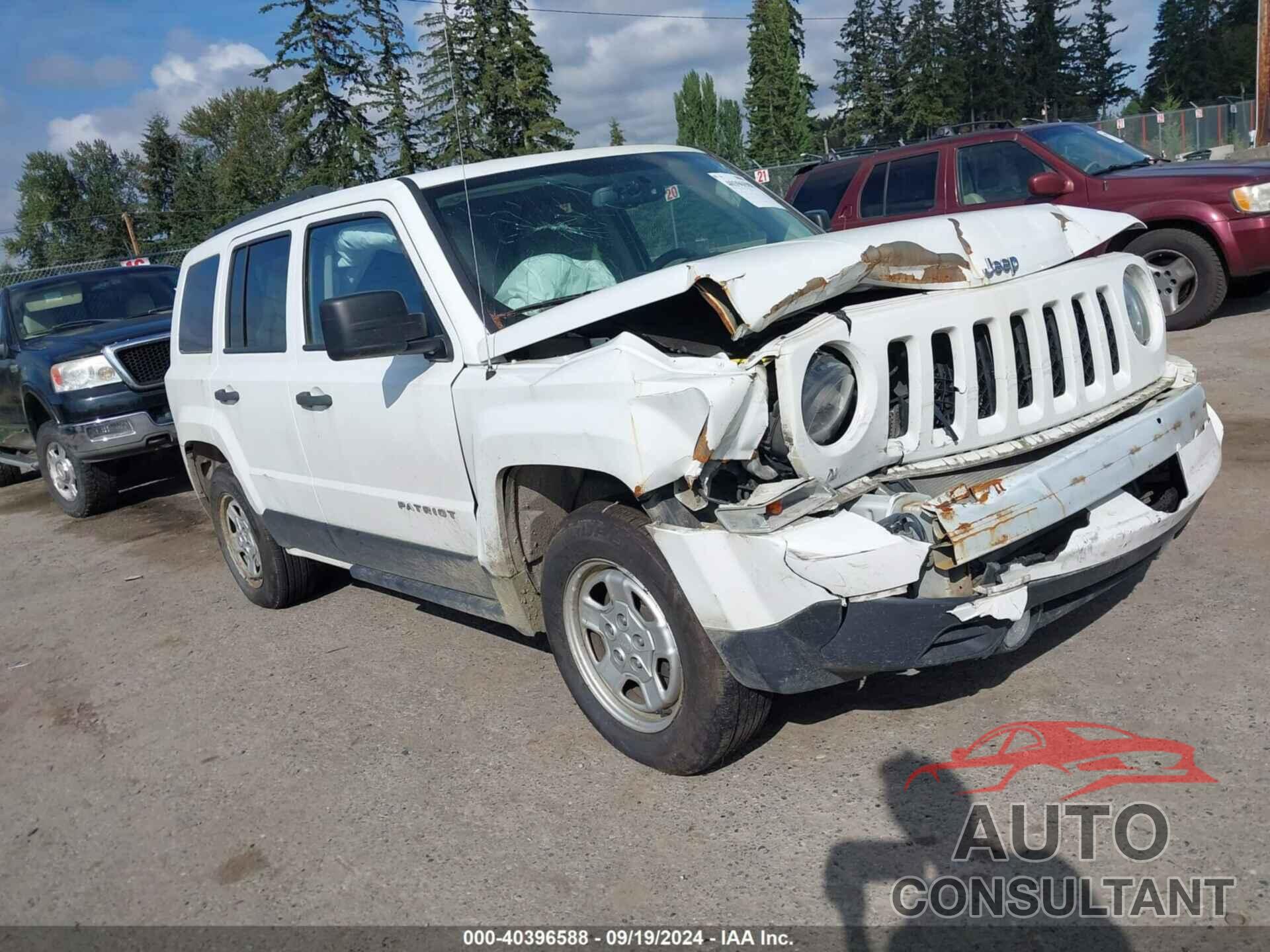JEEP PATRIOT 2016 - 1C4NJPBA7GD807636