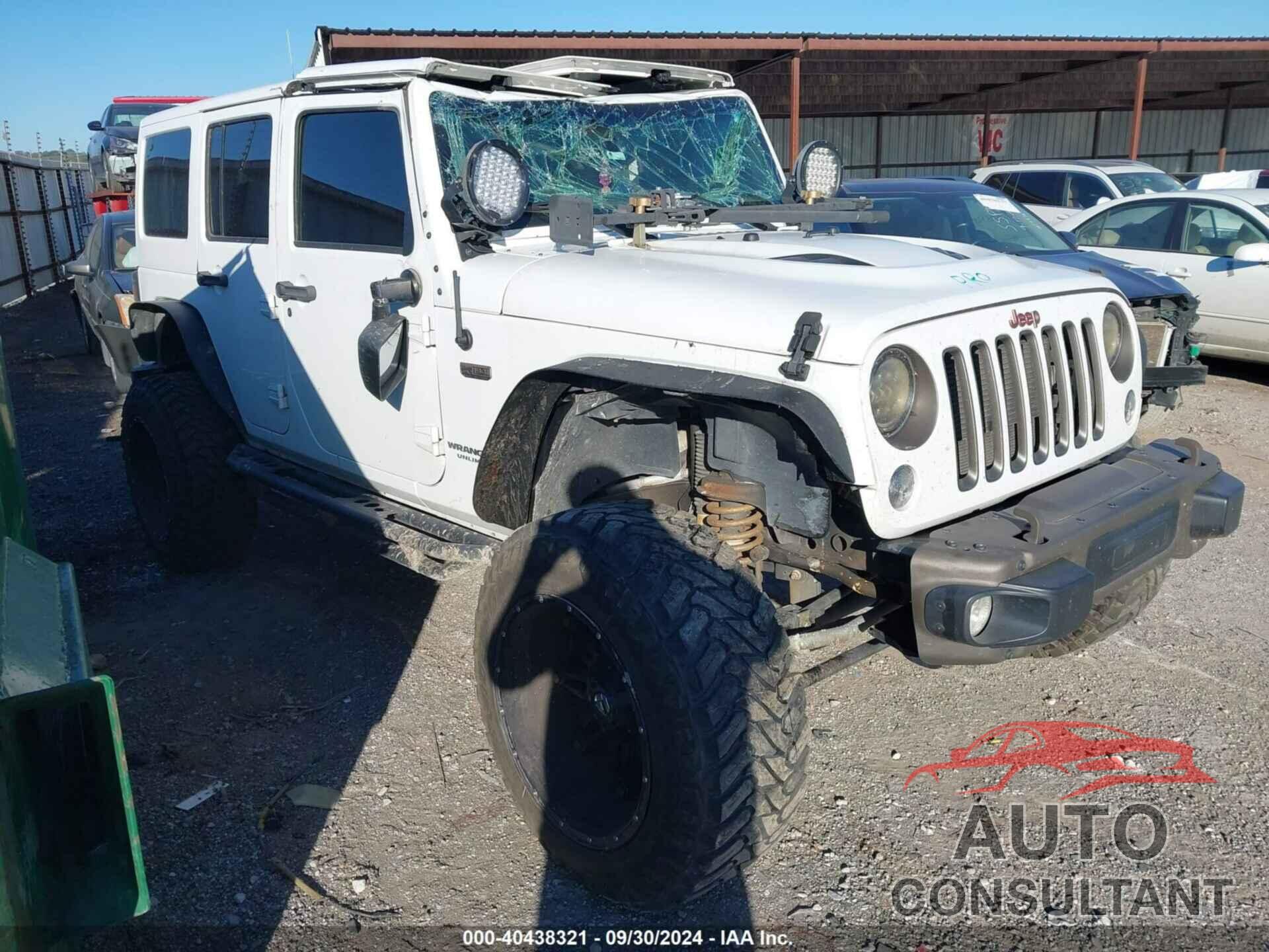JEEP WRANGLER UNLIMITED 2016 - 1C4BJWEG5GL243004