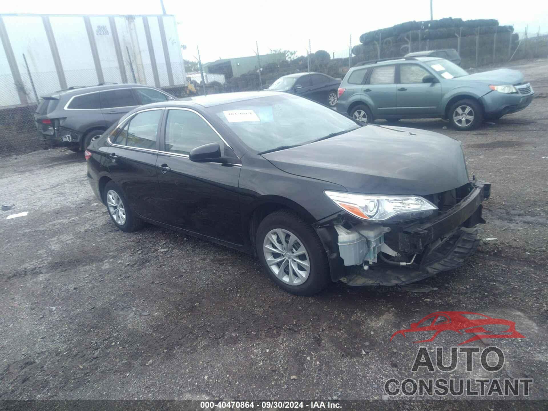 TOYOTA CAMRY 2016 - 4T4BF1FK6GR565704