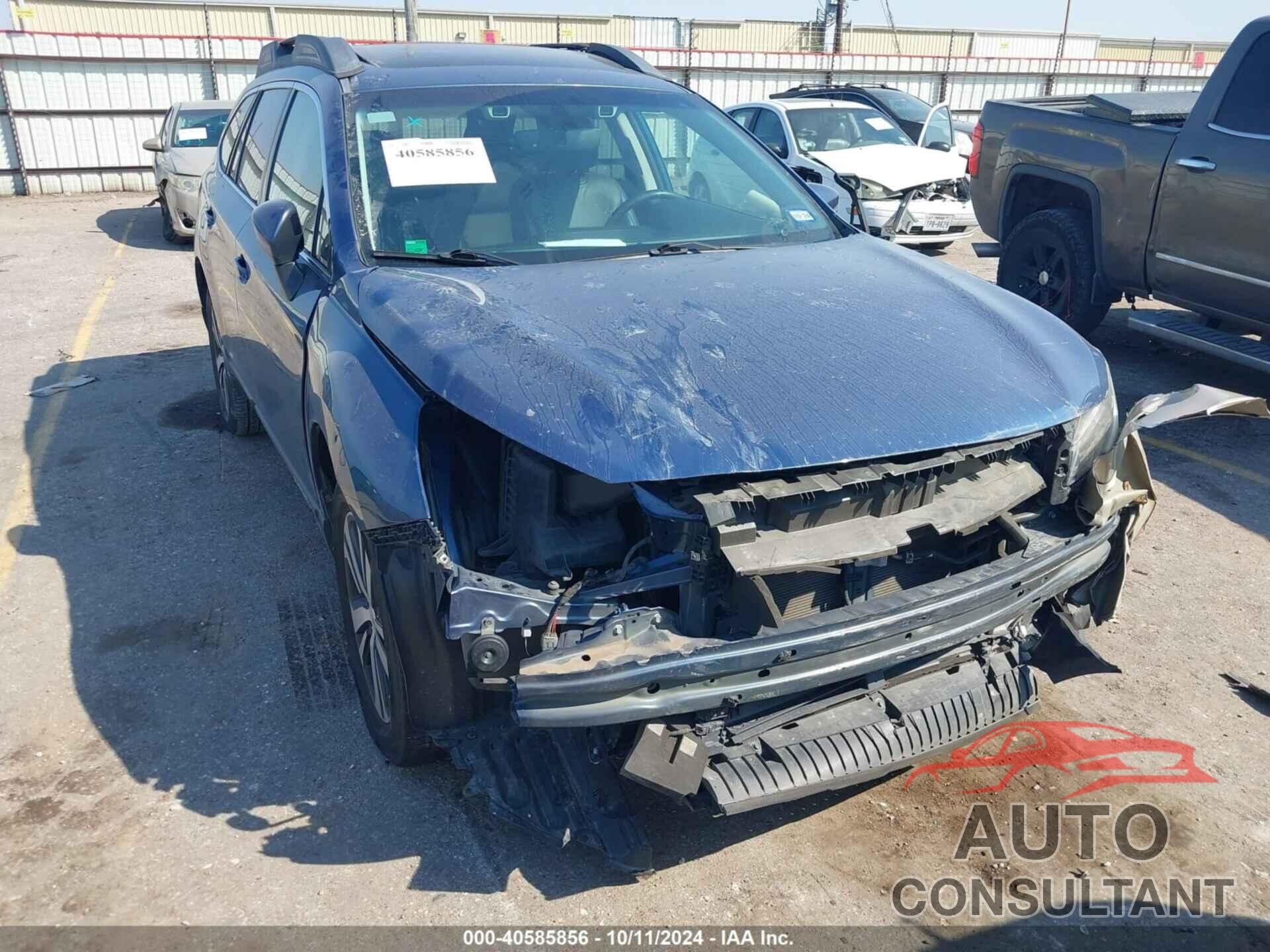 SUBARU OUTBACK 2019 - 4S4BSANC6K3337314