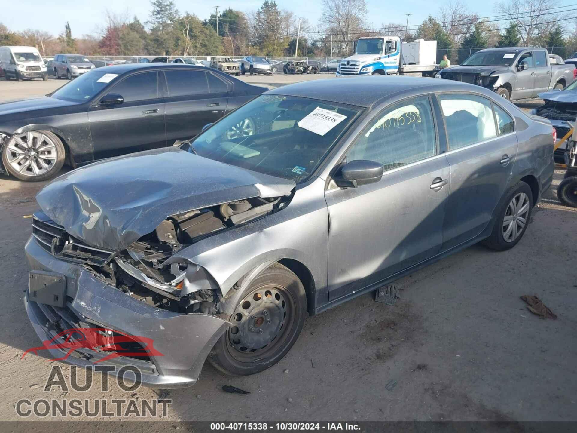 VOLKSWAGEN JETTA 2017 - 3VW2B7AJ5HM414643