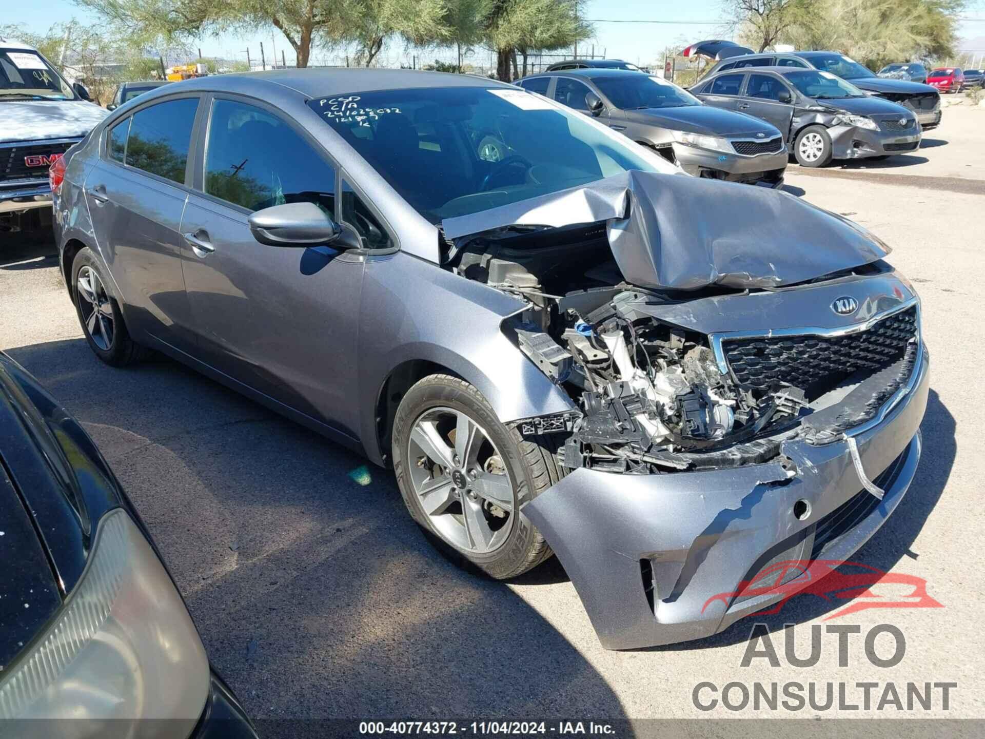 KIA FORTE 2018 - 3KPFL4A70JE249590