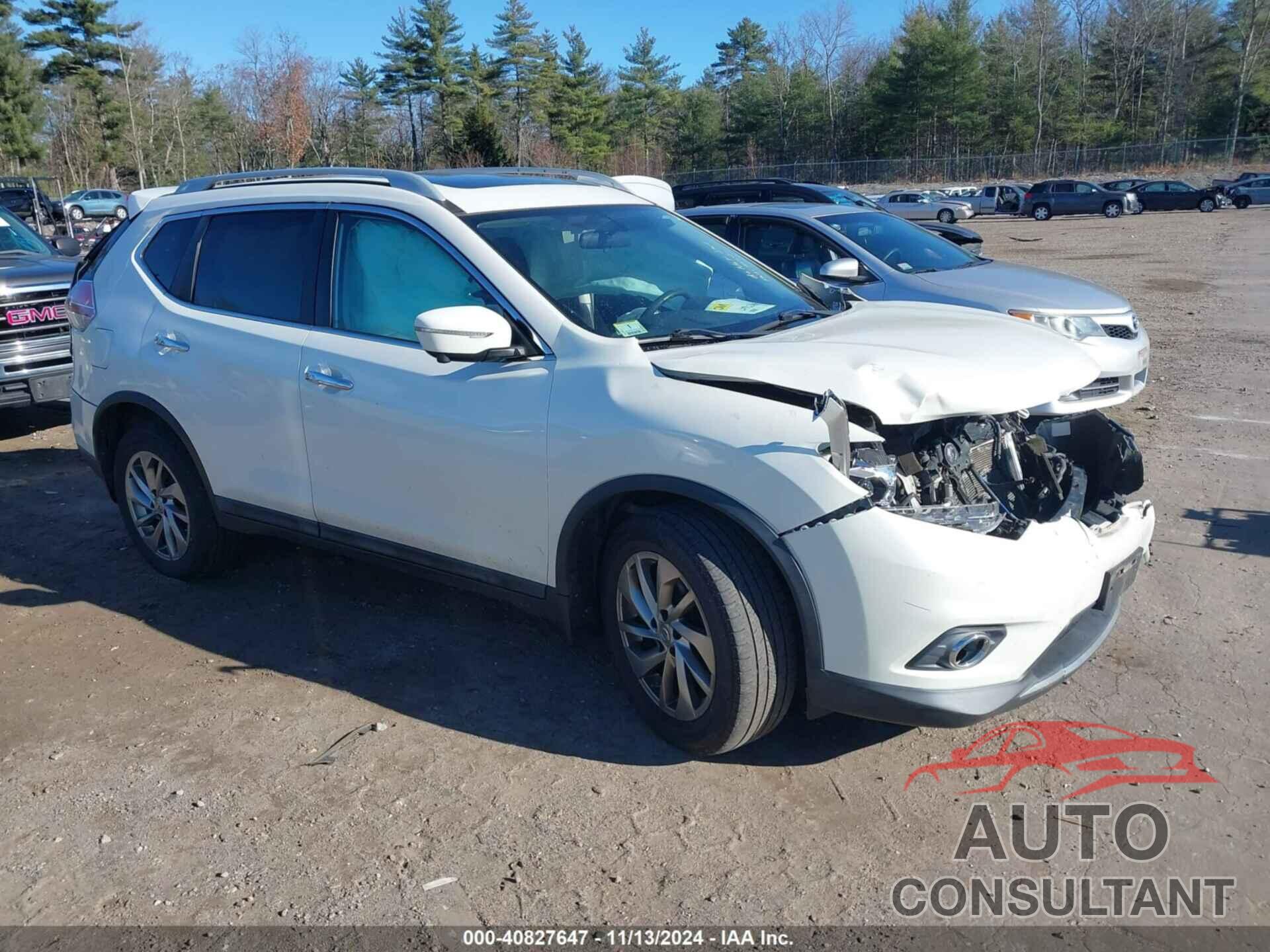 NISSAN ROGUE 2015 - 5N1AT2MV9FC910374