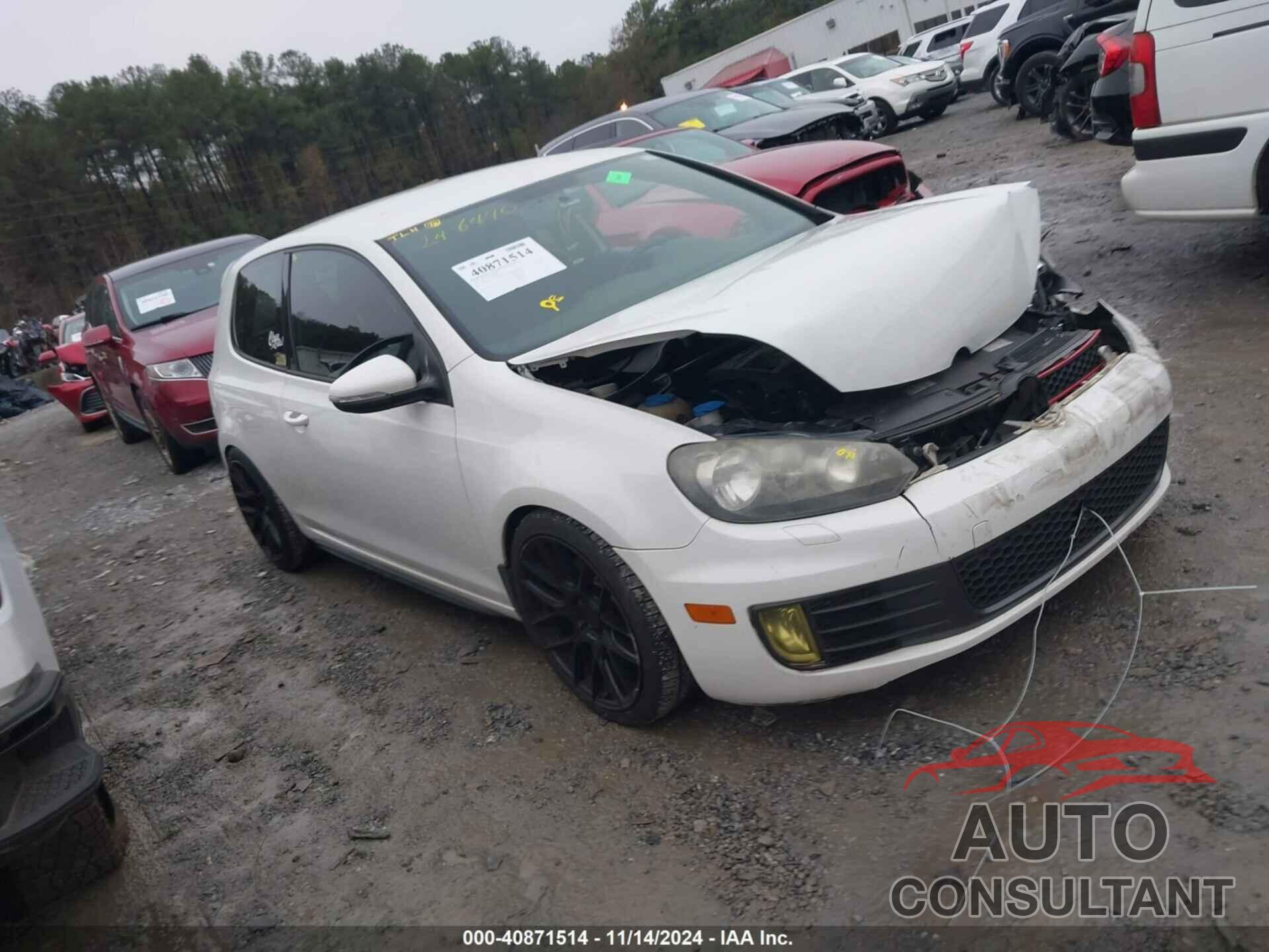 VOLKSWAGEN GTI 2012 - WVWEV7AJ7CW267158