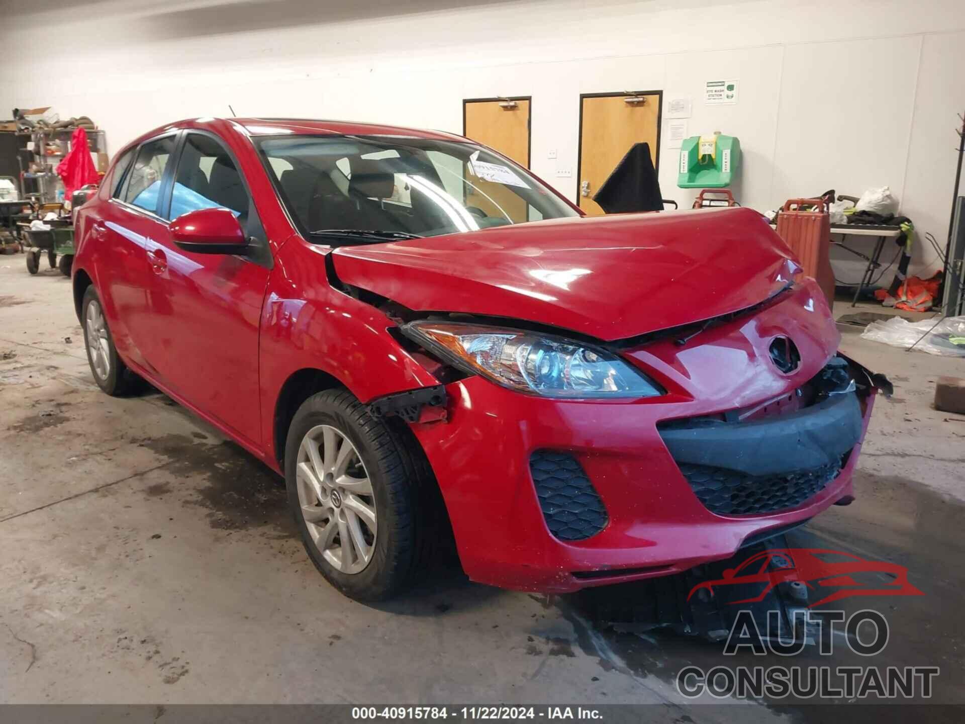 MAZDA MAZDA3 2013 - JM1BL1LP5D1833274