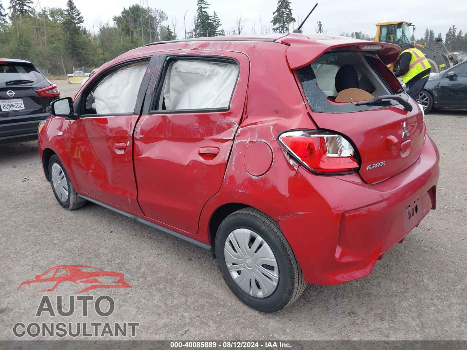 MITSUBISHI MIRAGE 2021 - ML32AUHJ1MH013473