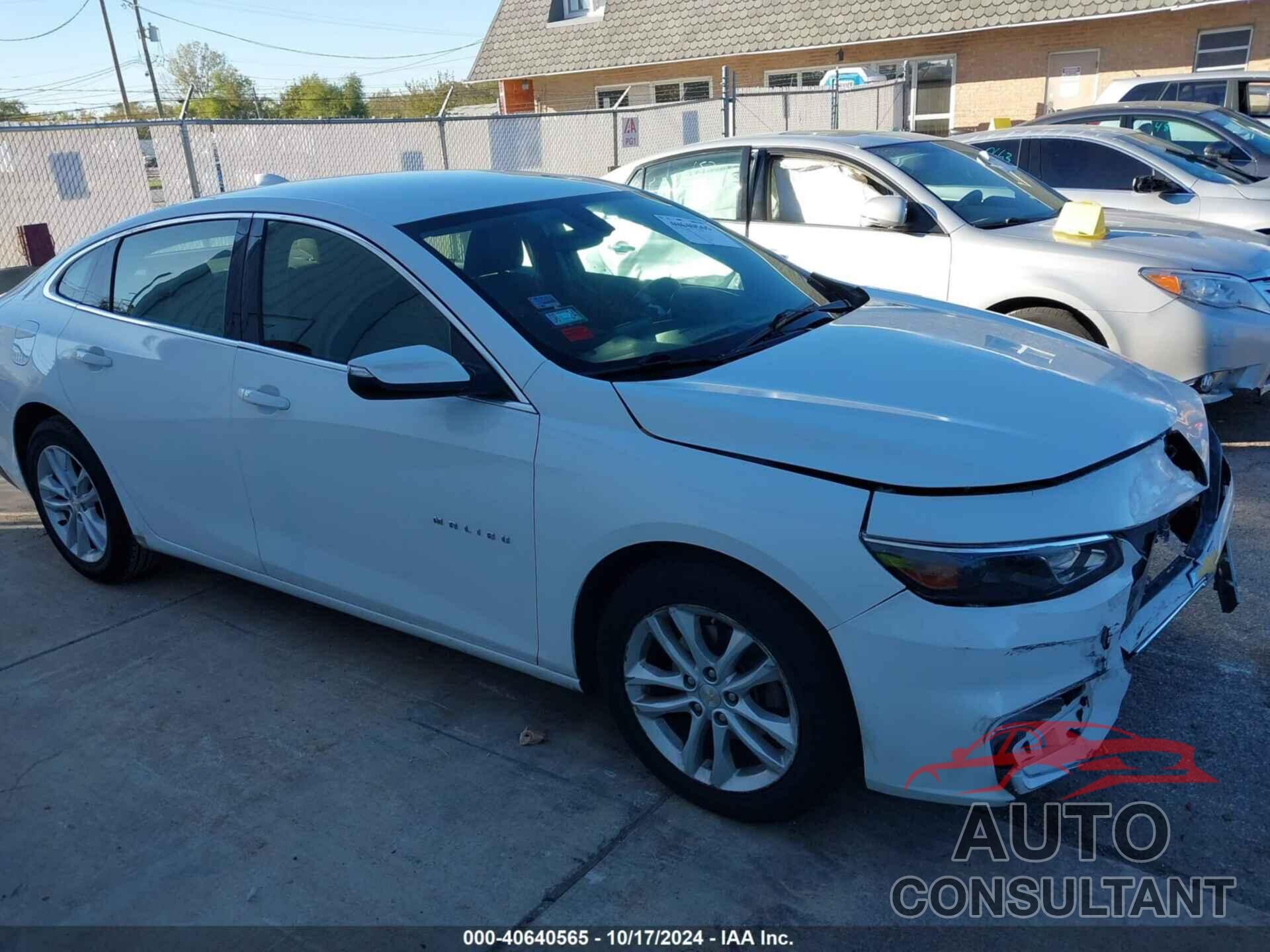 CHEVROLET MALIBU 2016 - 1G1ZE5ST2GF305481