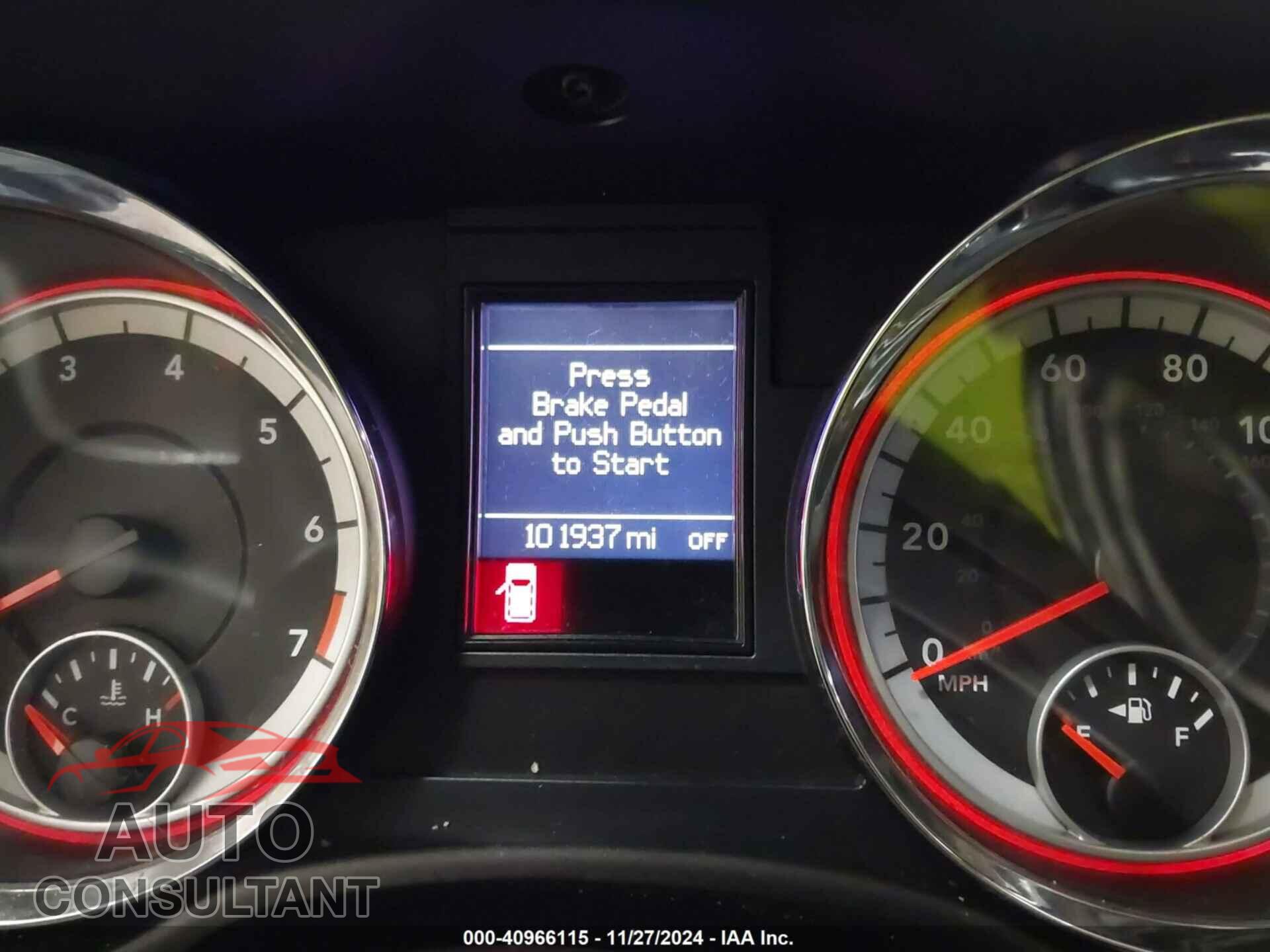 DODGE DURANGO 2012 - 1C4RDJDG3CC260288