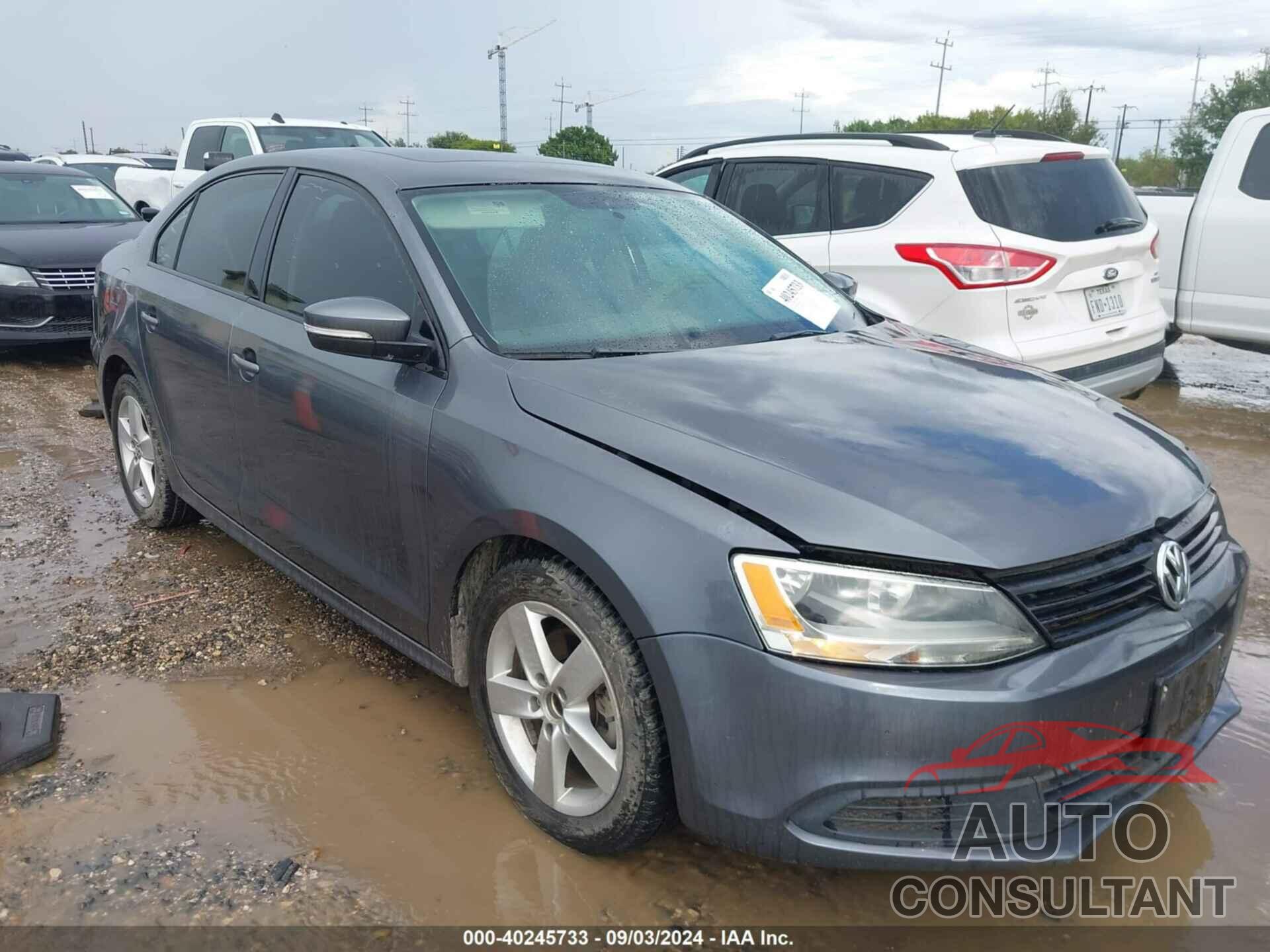 VOLKSWAGEN JETTA 2012 - 3VWLL7AJ4CM338553