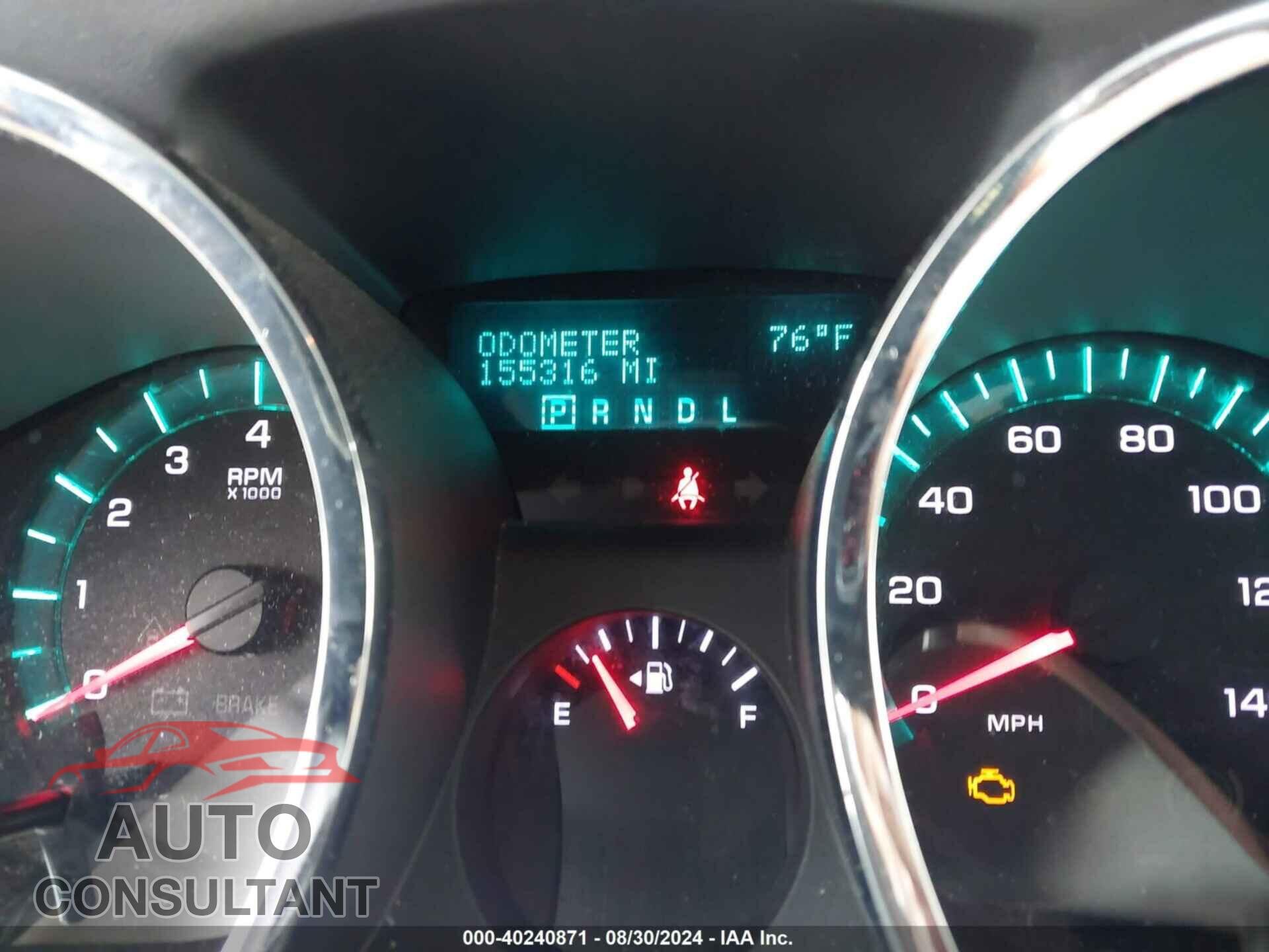 CHEVROLET TRAVERSE 2010 - 1GNLVHED8AS148564