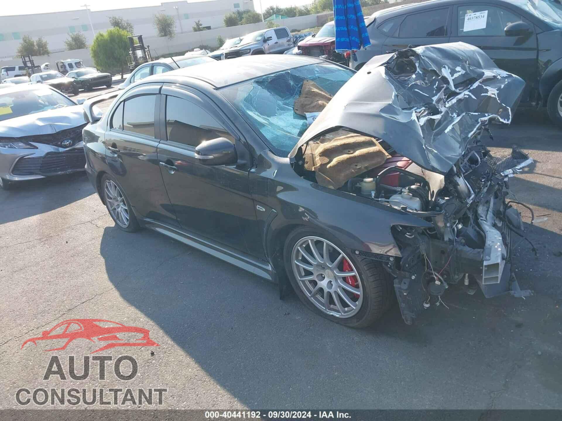 MITSUBISHI LANCER EVOLUTION 2015 - JA32W5FV0FU007599