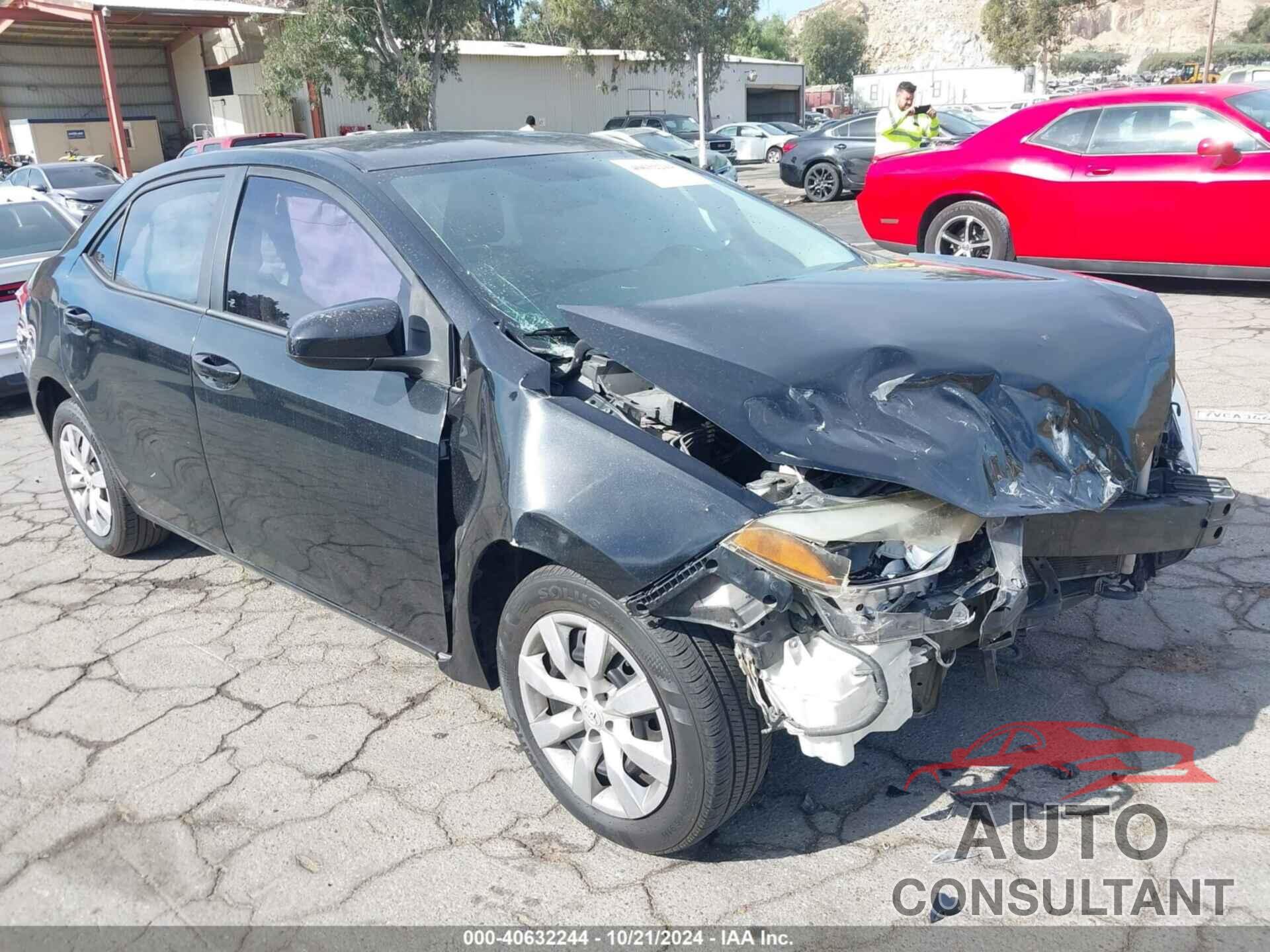 TOYOTA COROLLA 2016 - 5YFBURHE2GP554173