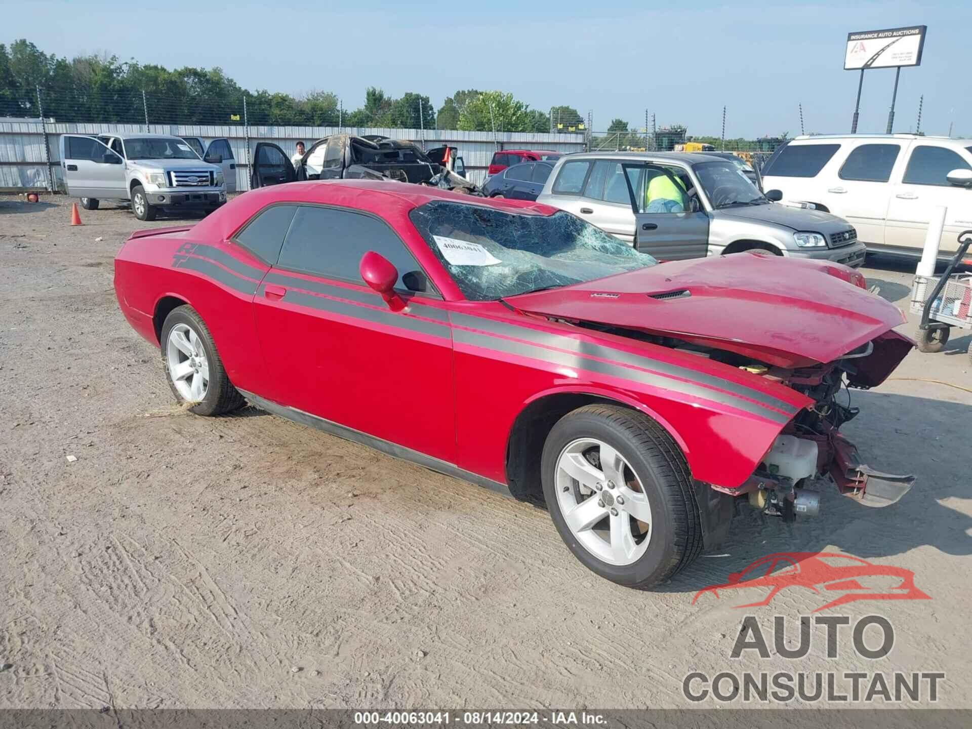 DODGE CHALLENGER 2012 - 2C3CDYBT7CH291074