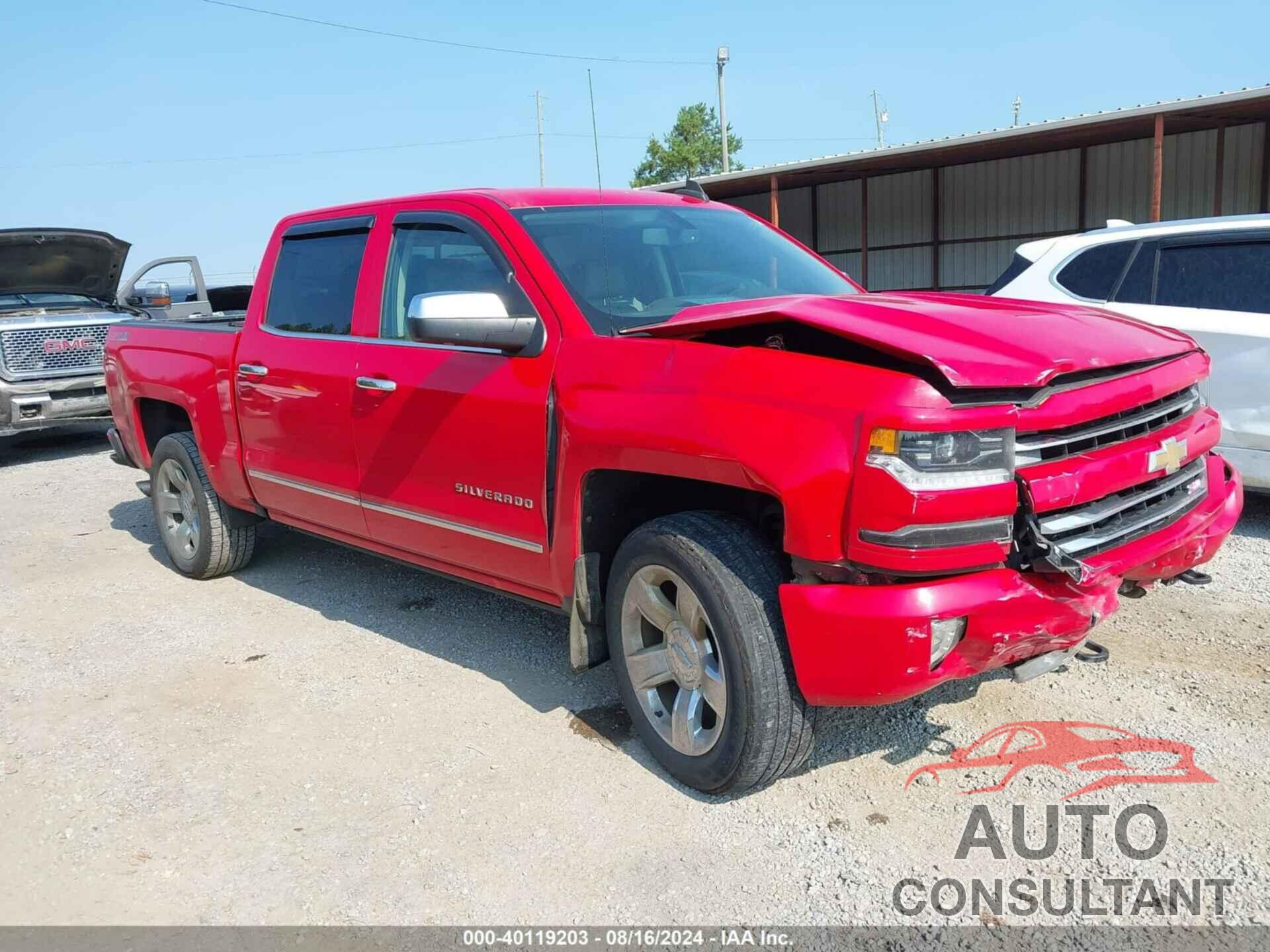 CHEVROLET SILVERADO 1500 2016 - 3GCUKSEC1GG369594