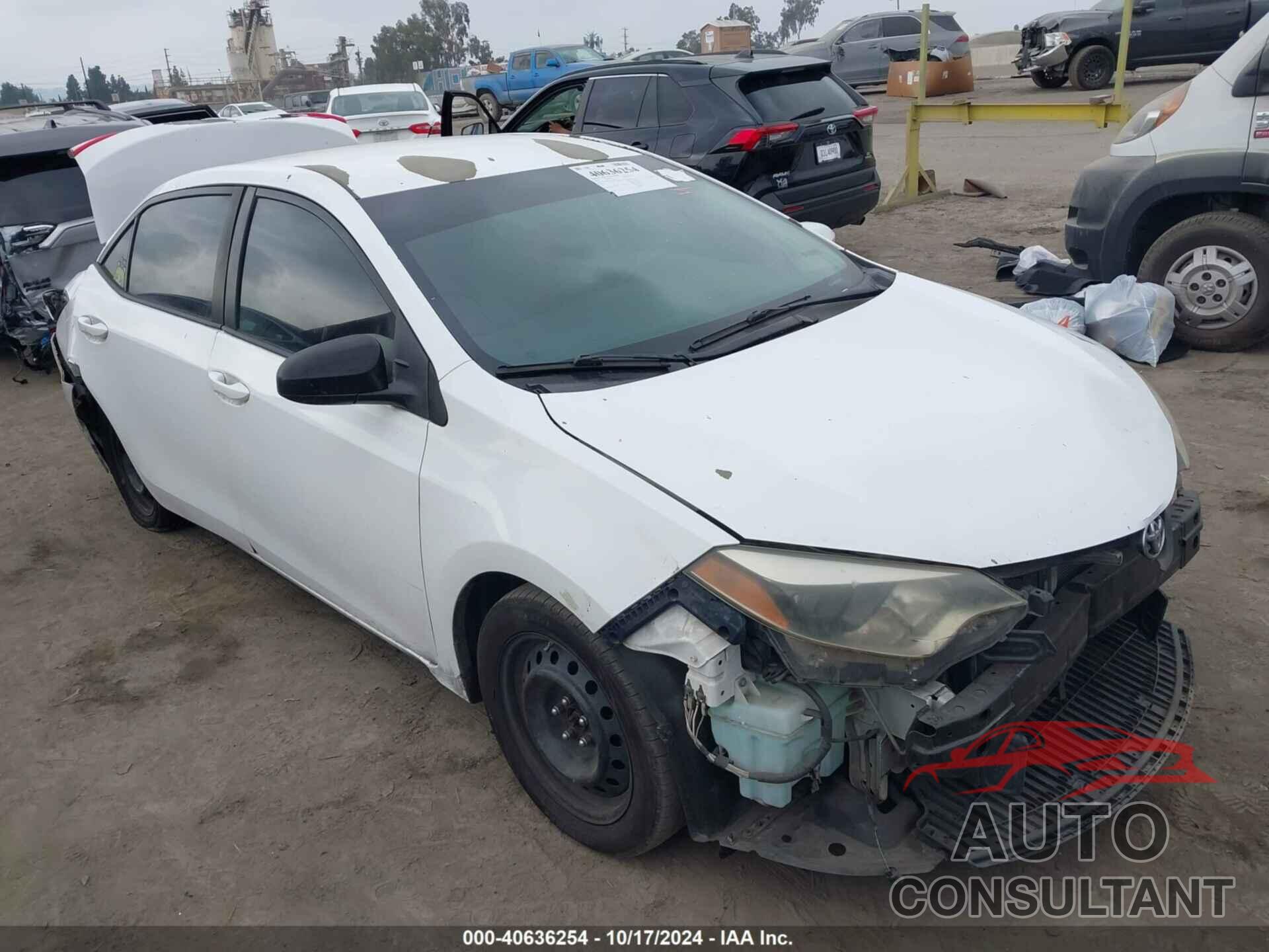 TOYOTA COROLLA 2014 - 5YFBURHE1EP042904