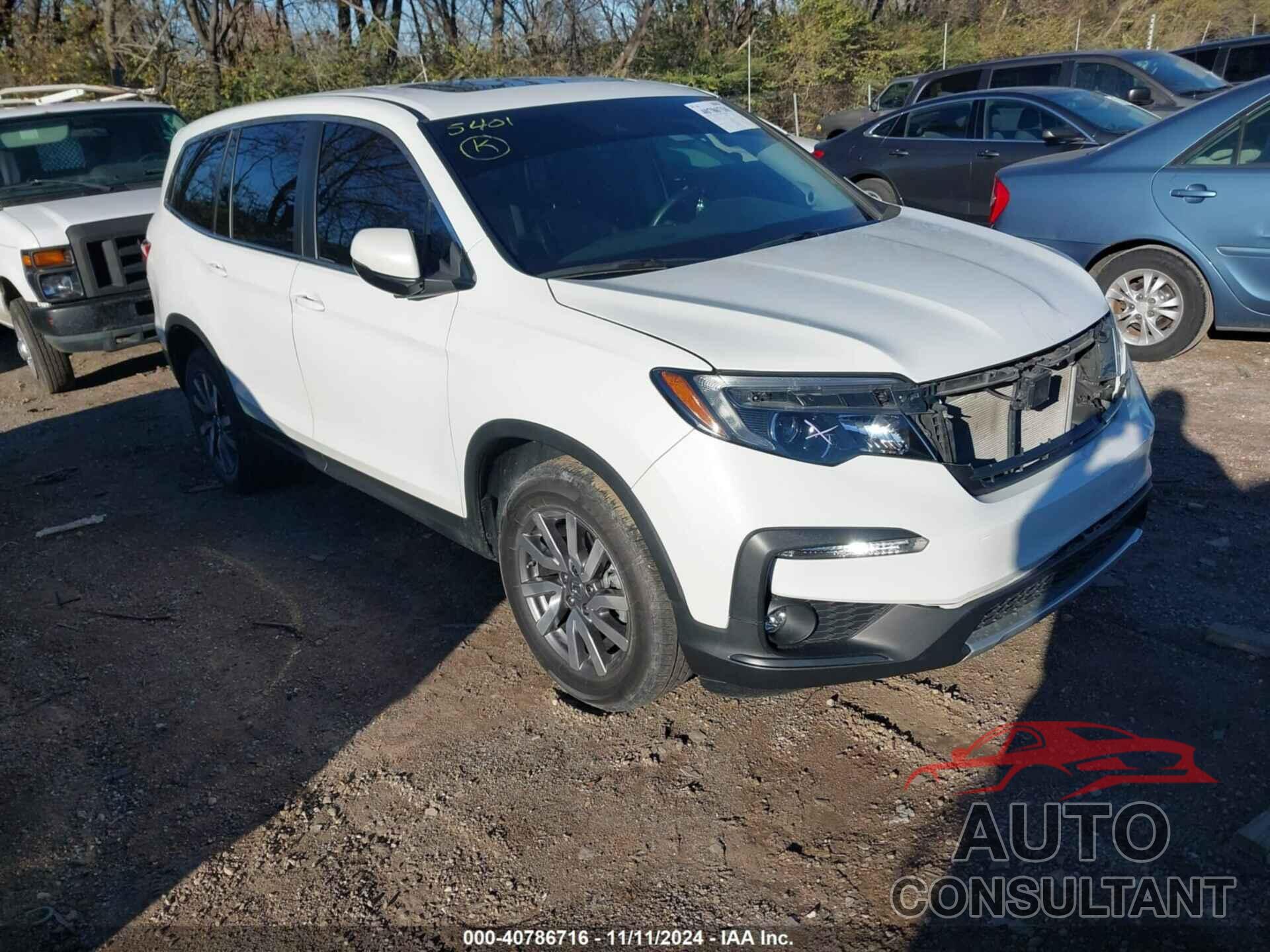 HONDA PILOT 2021 - 5FNYF6H59MB016662