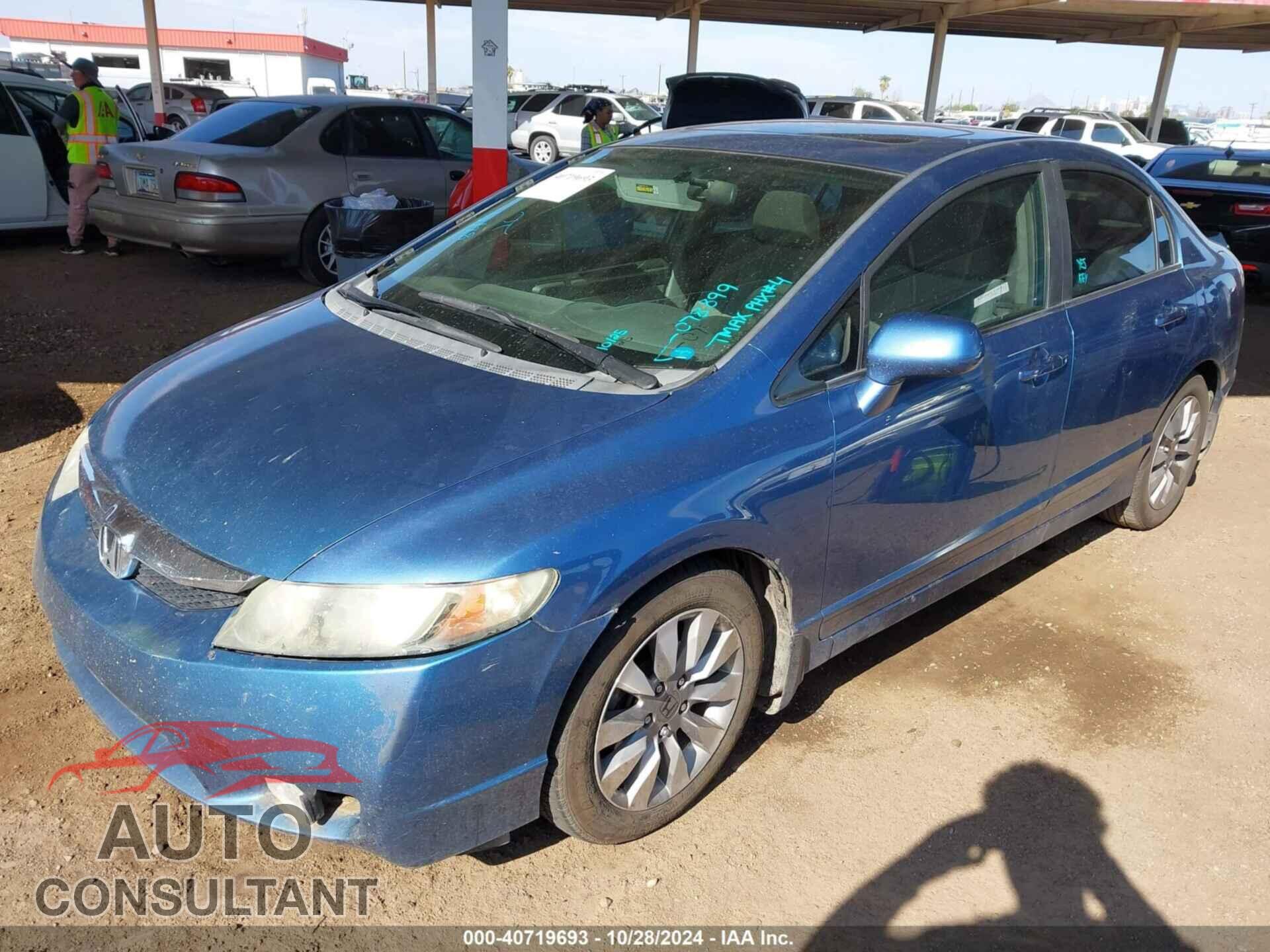 HONDA CIVIC 2010 - 19XFA1F8XAE078899