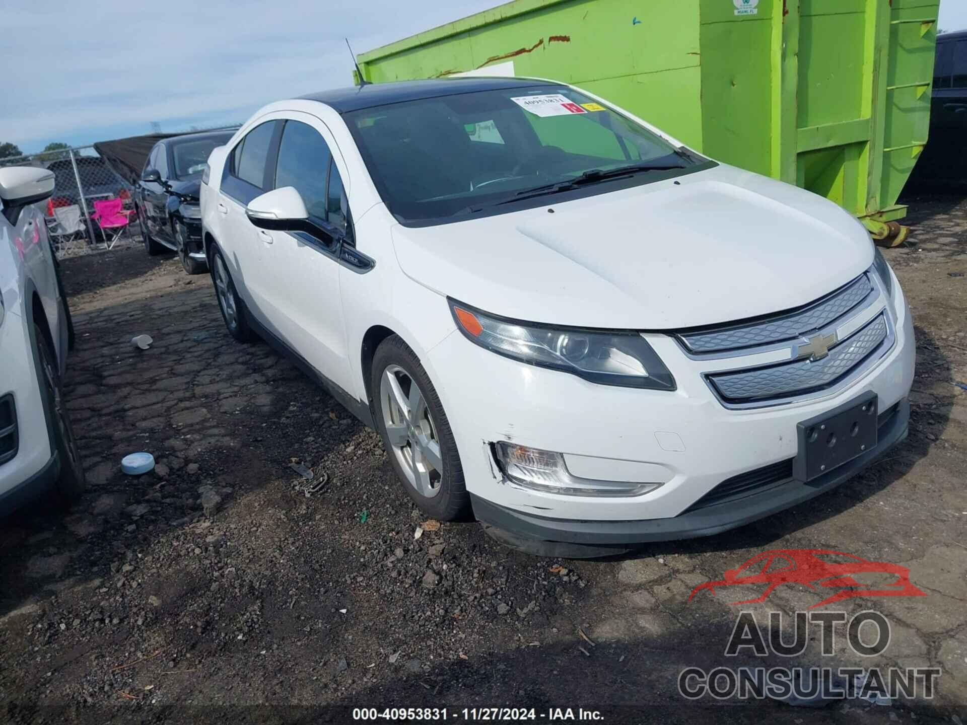 CHEVROLET VOLT 2012 - 1G1RA6E47CU116823