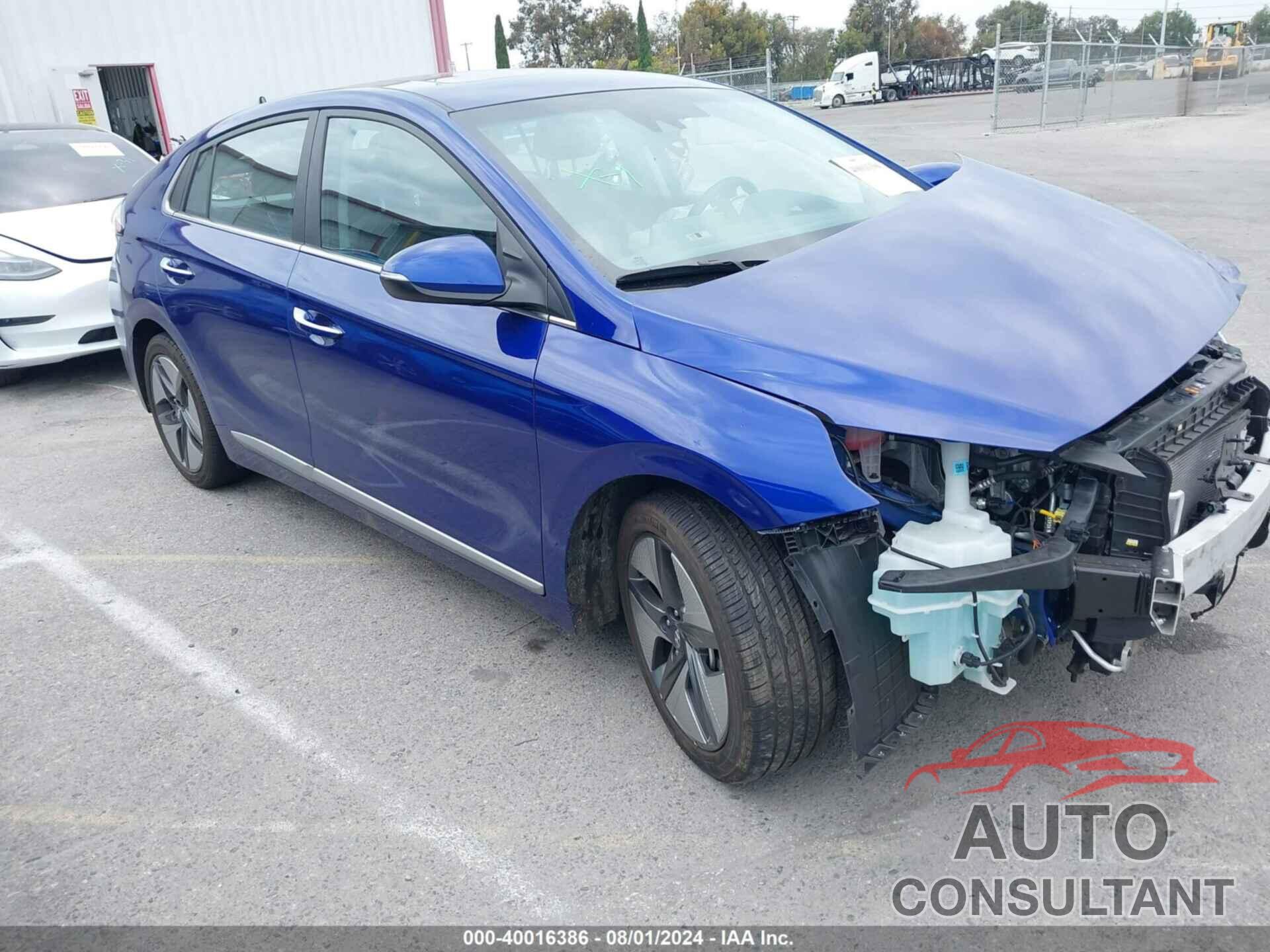 HYUNDAI IONIQ HYBRID 2022 - KMHC05LC1NU269278