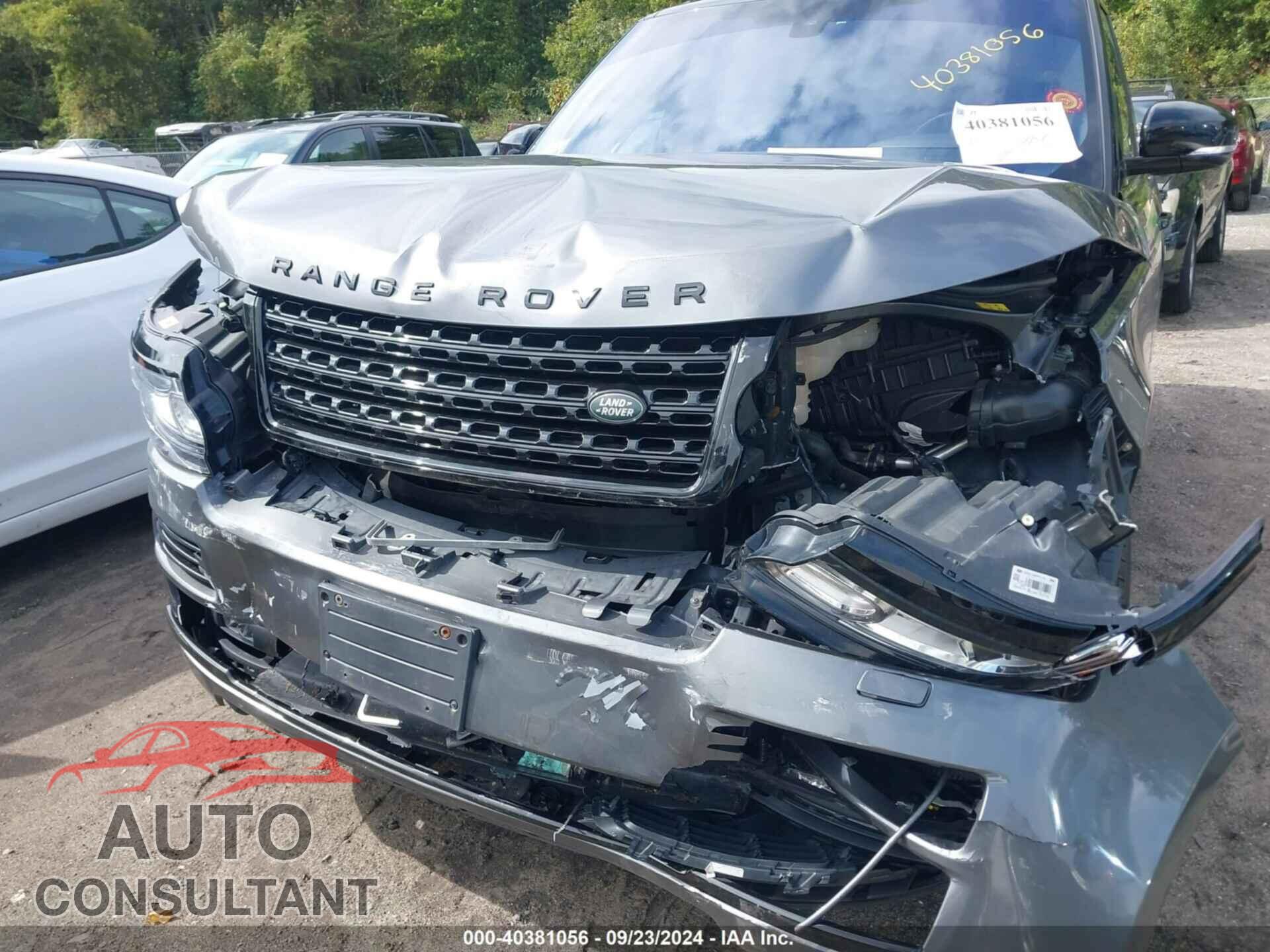 LAND ROVER RANGE ROVER 2016 - SALGS2EF3GA269429