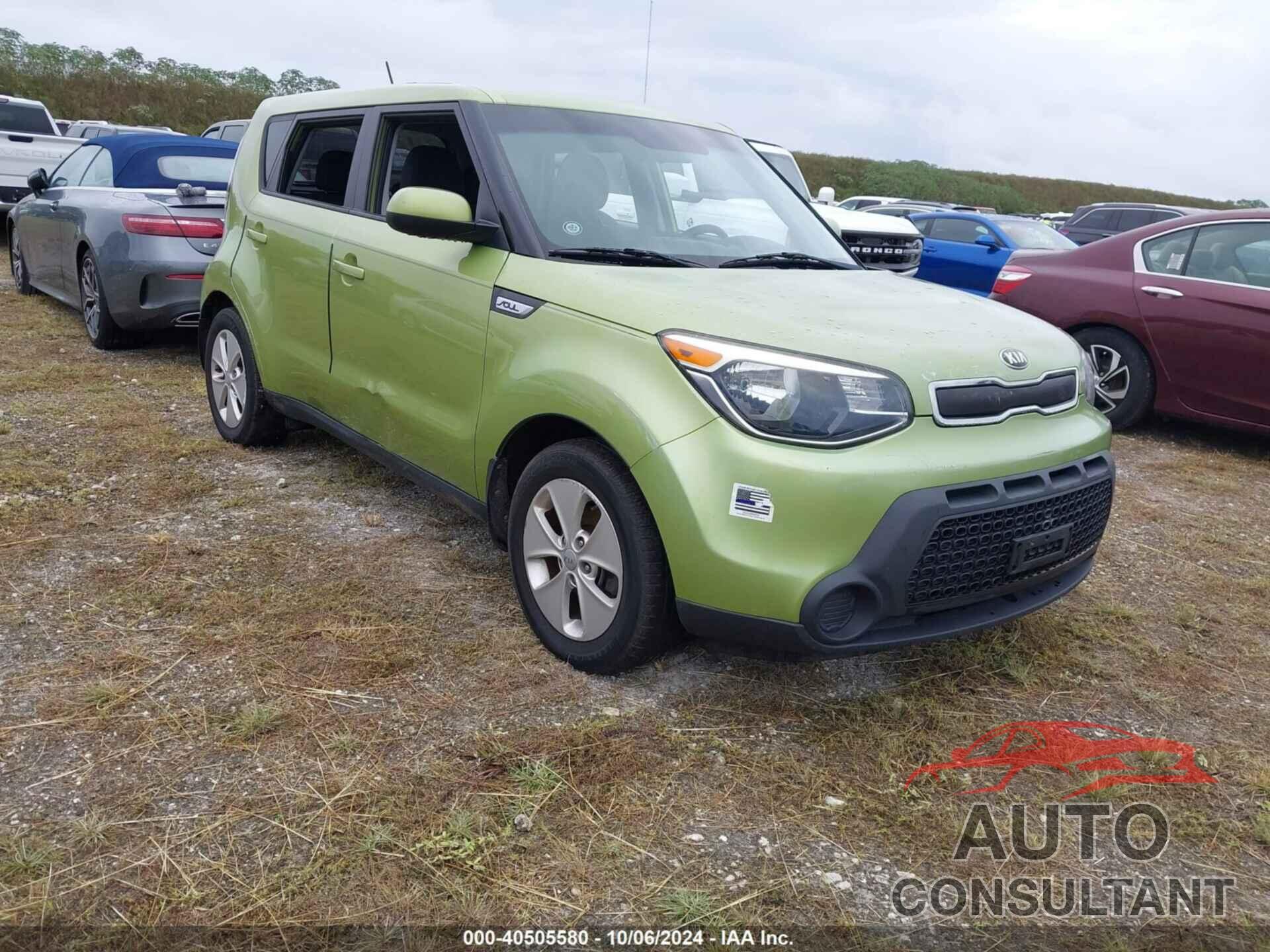 KIA SOUL 2016 - KNDJN2A27G7852932