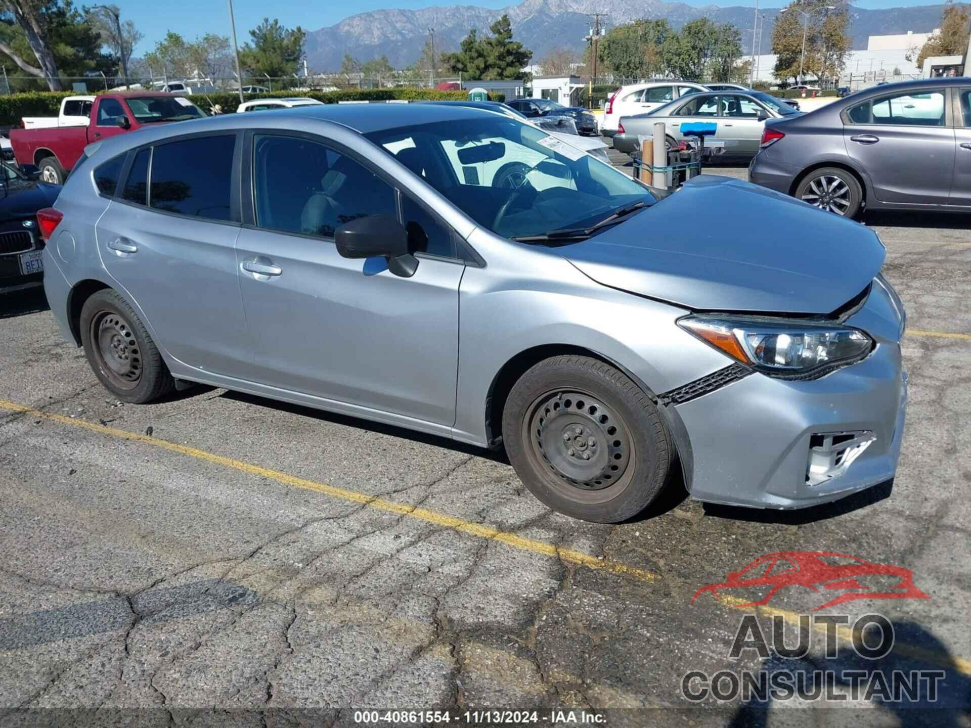 SUBARU IMPREZA 2018 - 4S3GTAA68J3750681