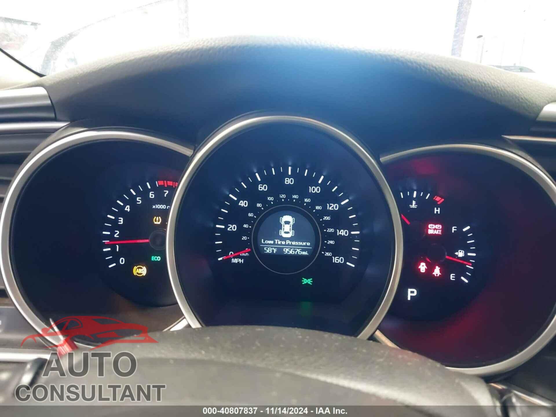 KIA OPTIMA 2015 - KNAGM4A77F5537267