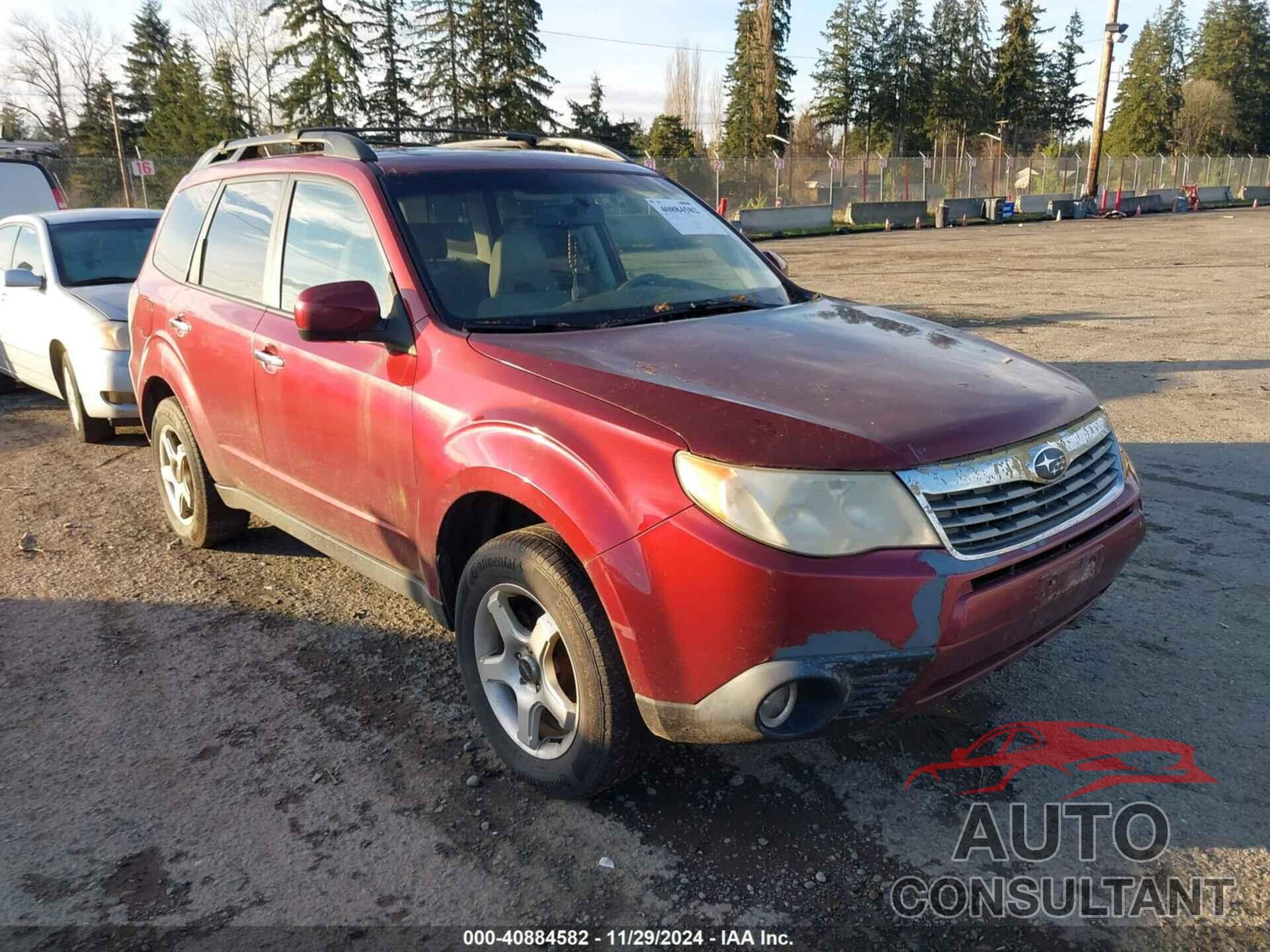 SUBARU FORESTER 2010 - JF2SH6DC5AH778971