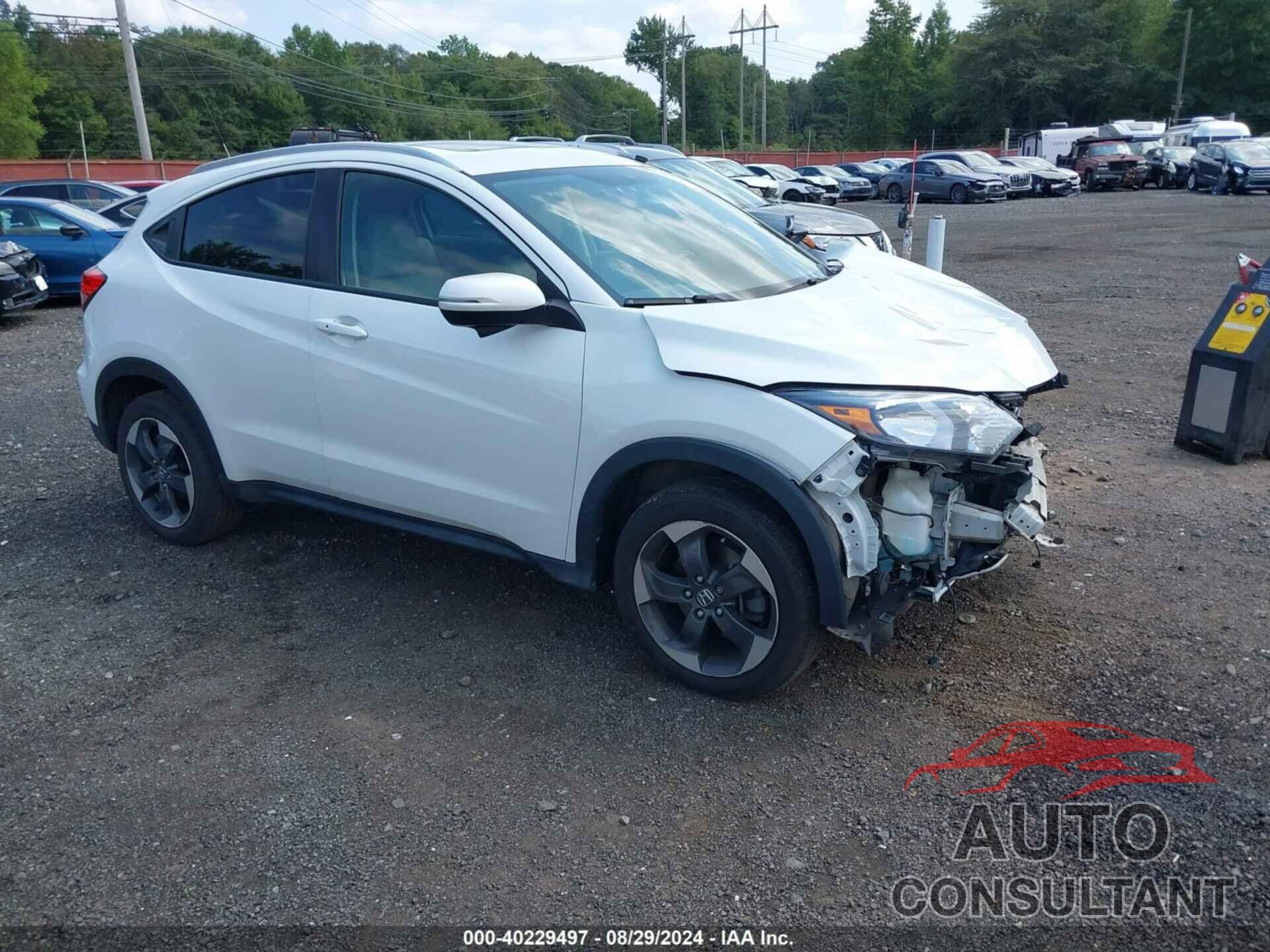 HONDA HR-V 2018 - 3CZRU6H79JM721622