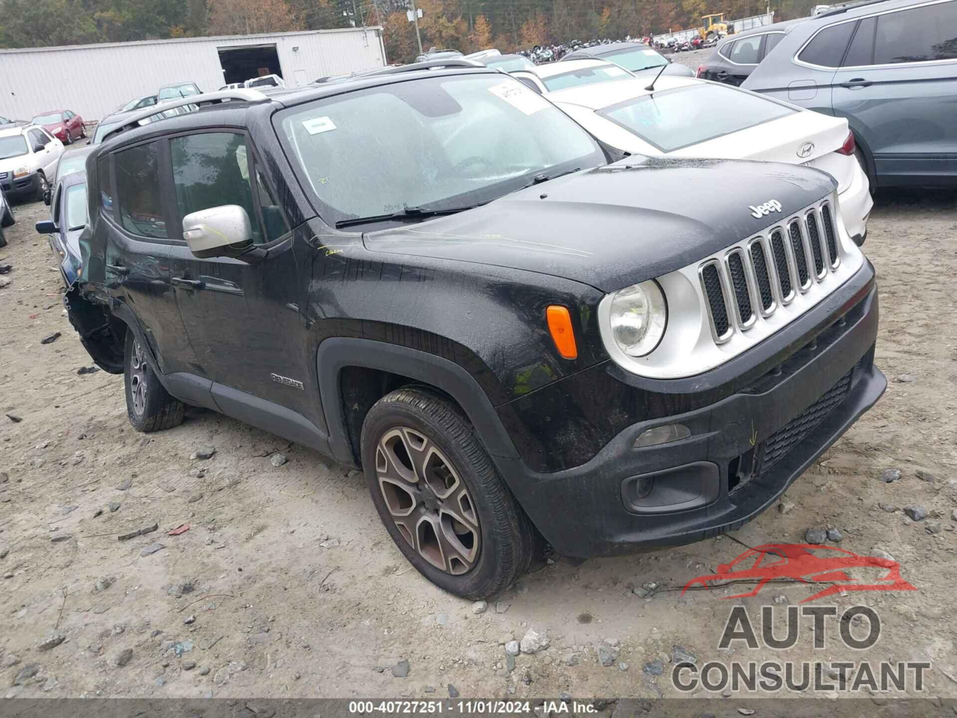 JEEP RENEGADE 2017 - ZACCJBDB0HPE97445