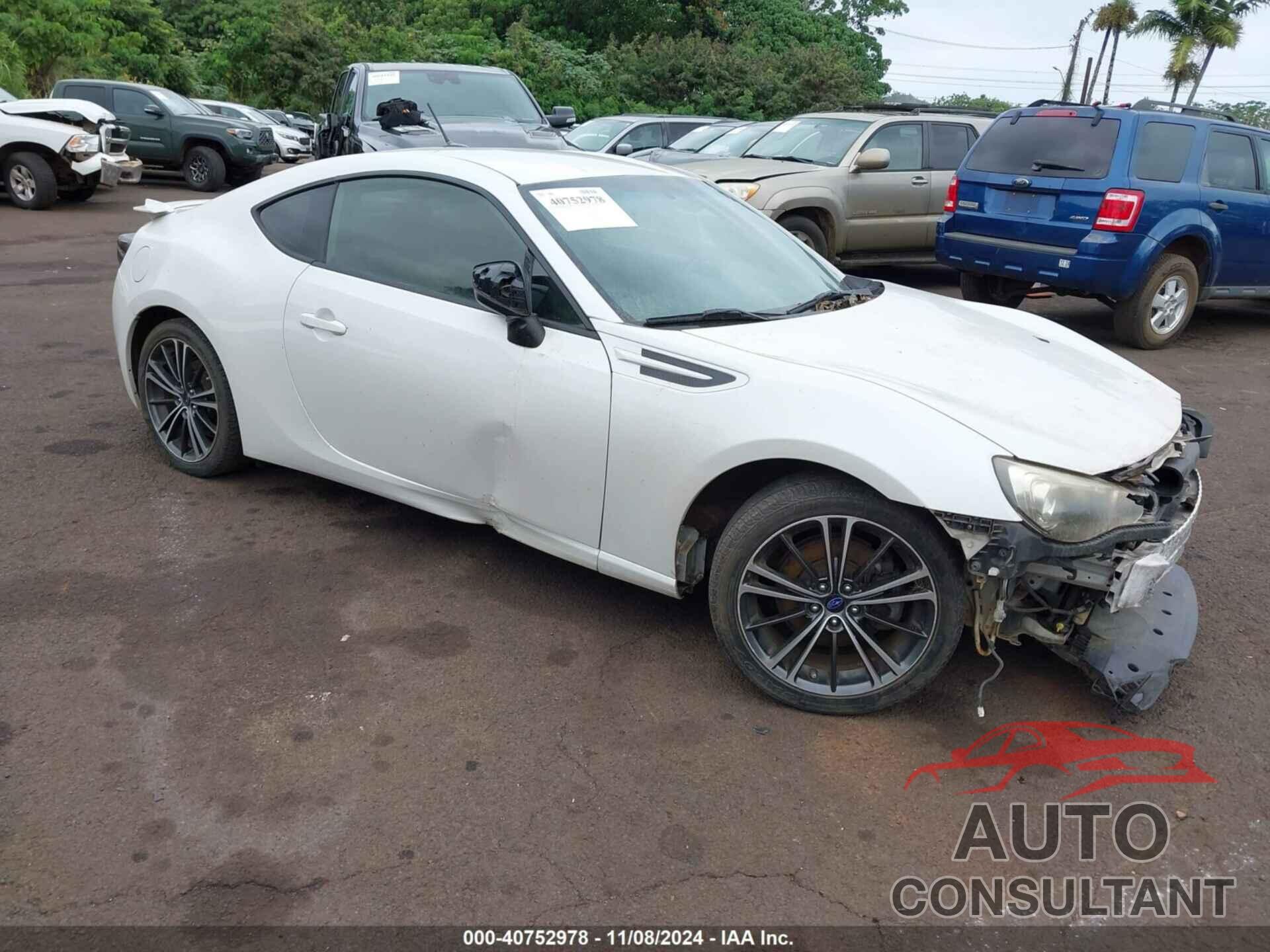 SUBARU BRZ 2013 - JF1ZCAB1XD1607085