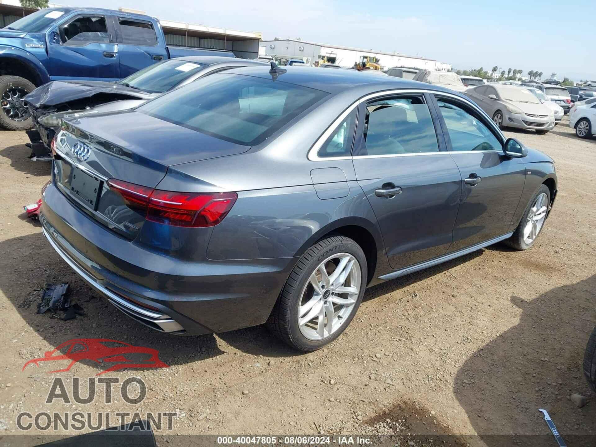 AUDI A4 2021 - WAUDAAF48MA032044