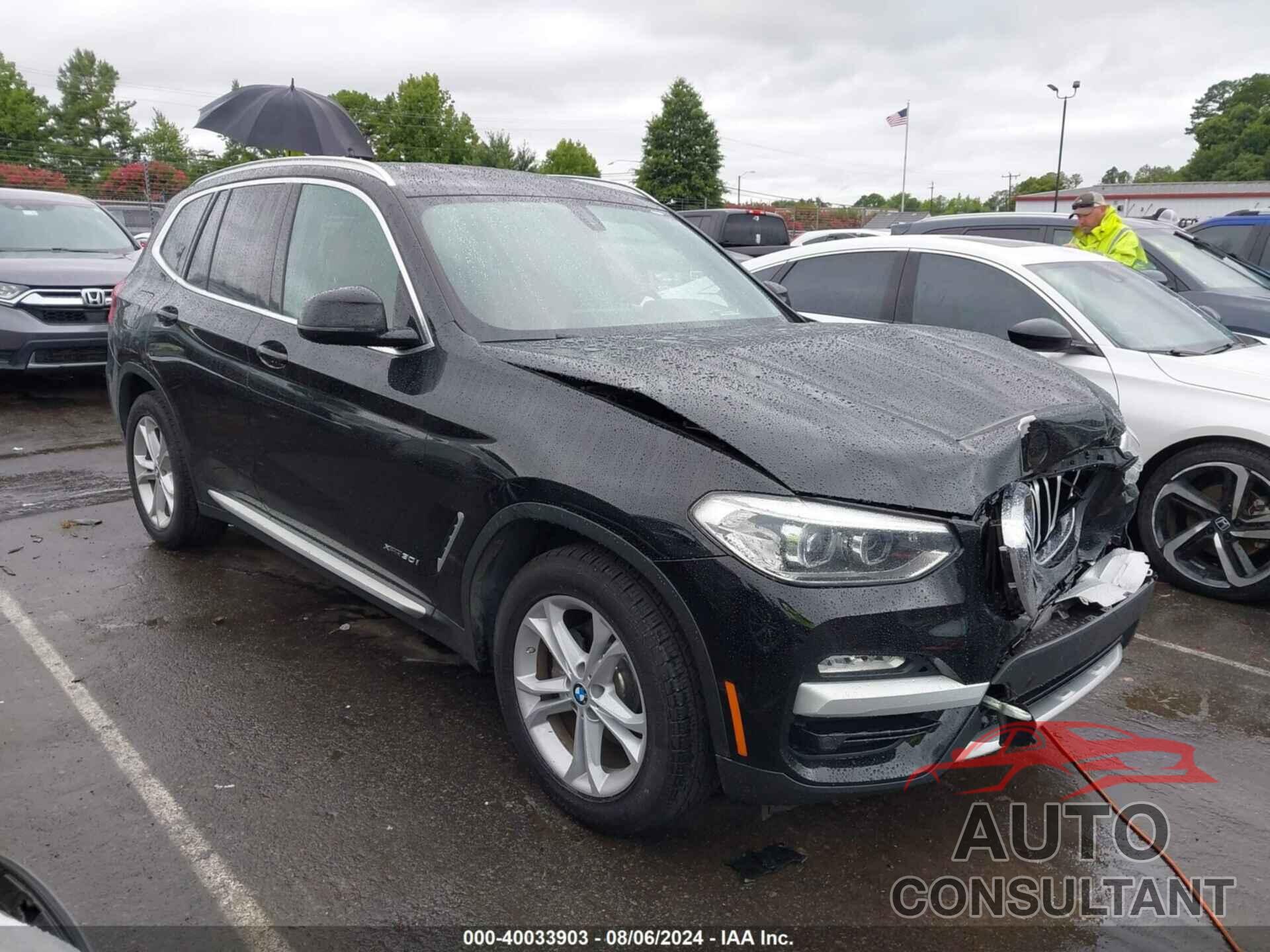 BMW X3 2018 - 5UXTR9C56JLC75162