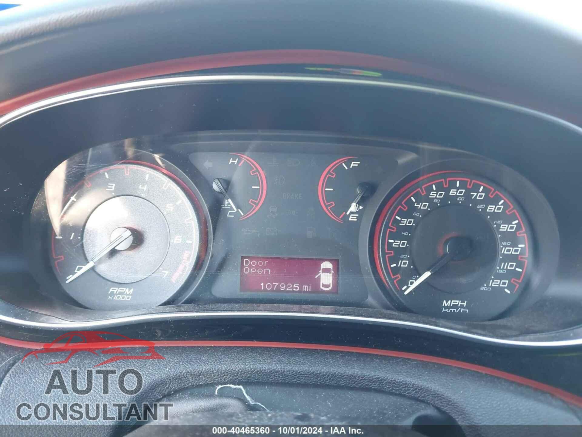 DODGE DART 2014 - 1C3CDFBB2ED868640